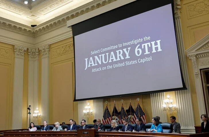 U.S. House Select Committee holds public hearing to investigate the January 6 Attack on the United States Capitol, in Washington