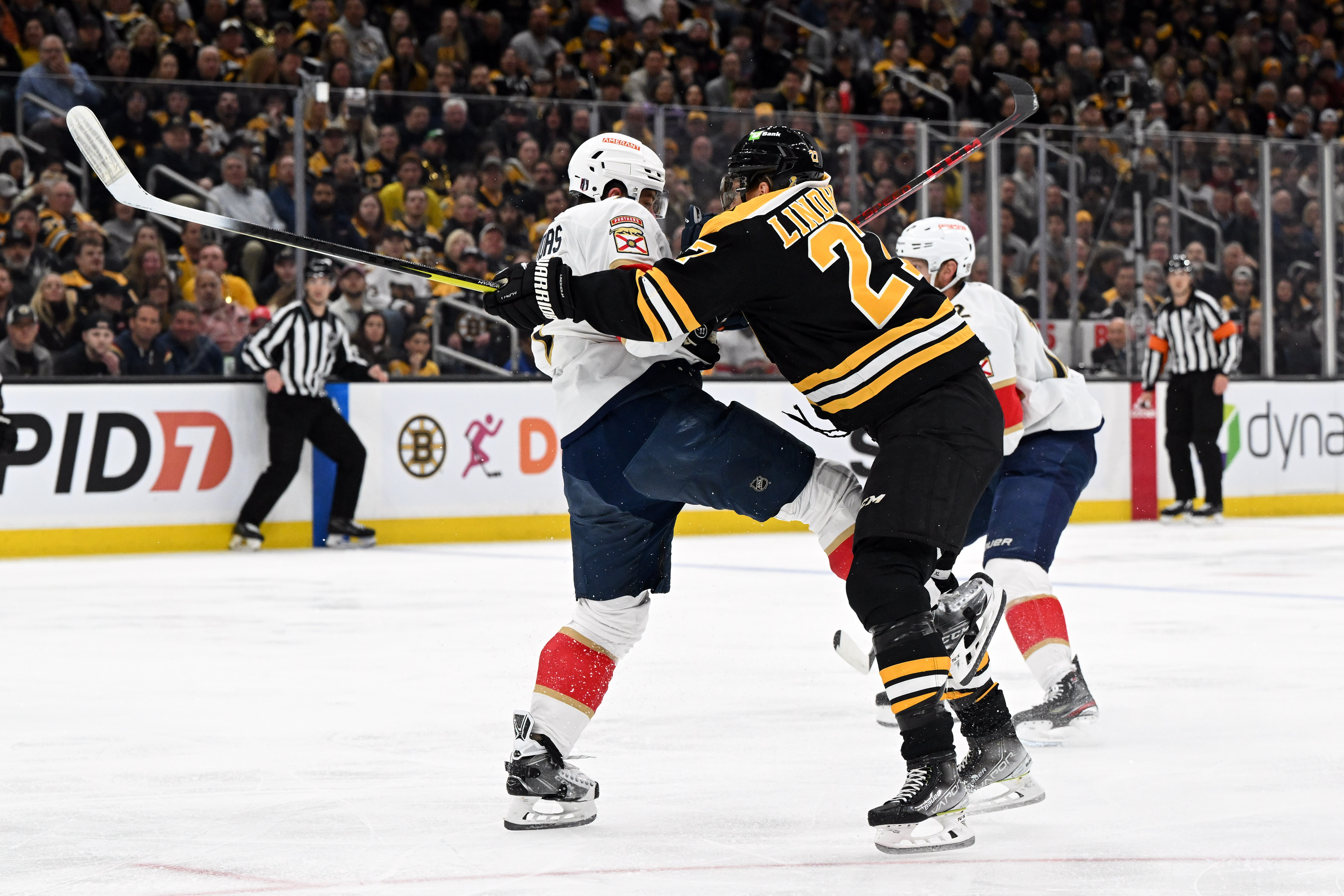 Marchand, Bruins defeat Panthers 3-1 to open playoffs - The San