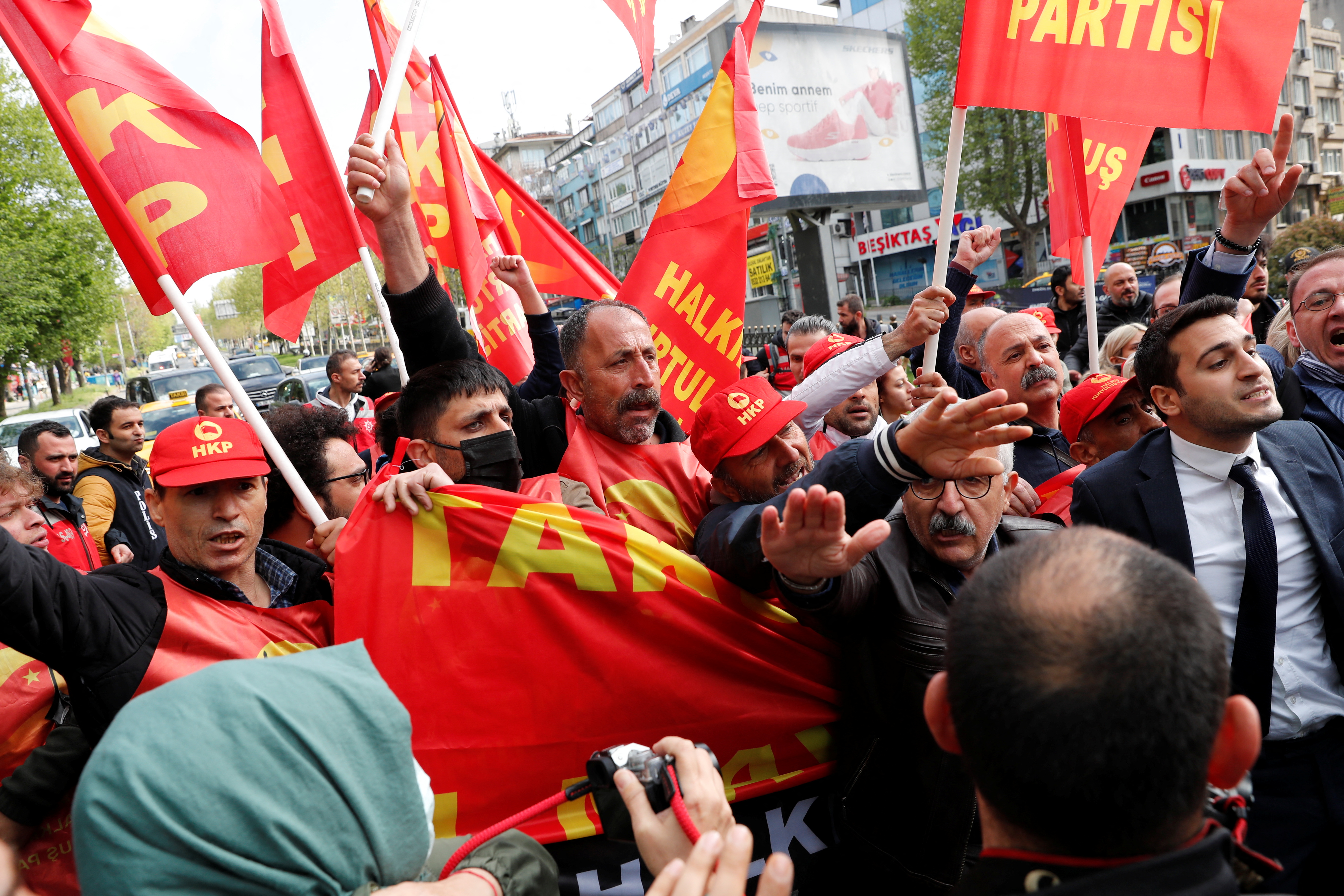 May Day in Istanbul