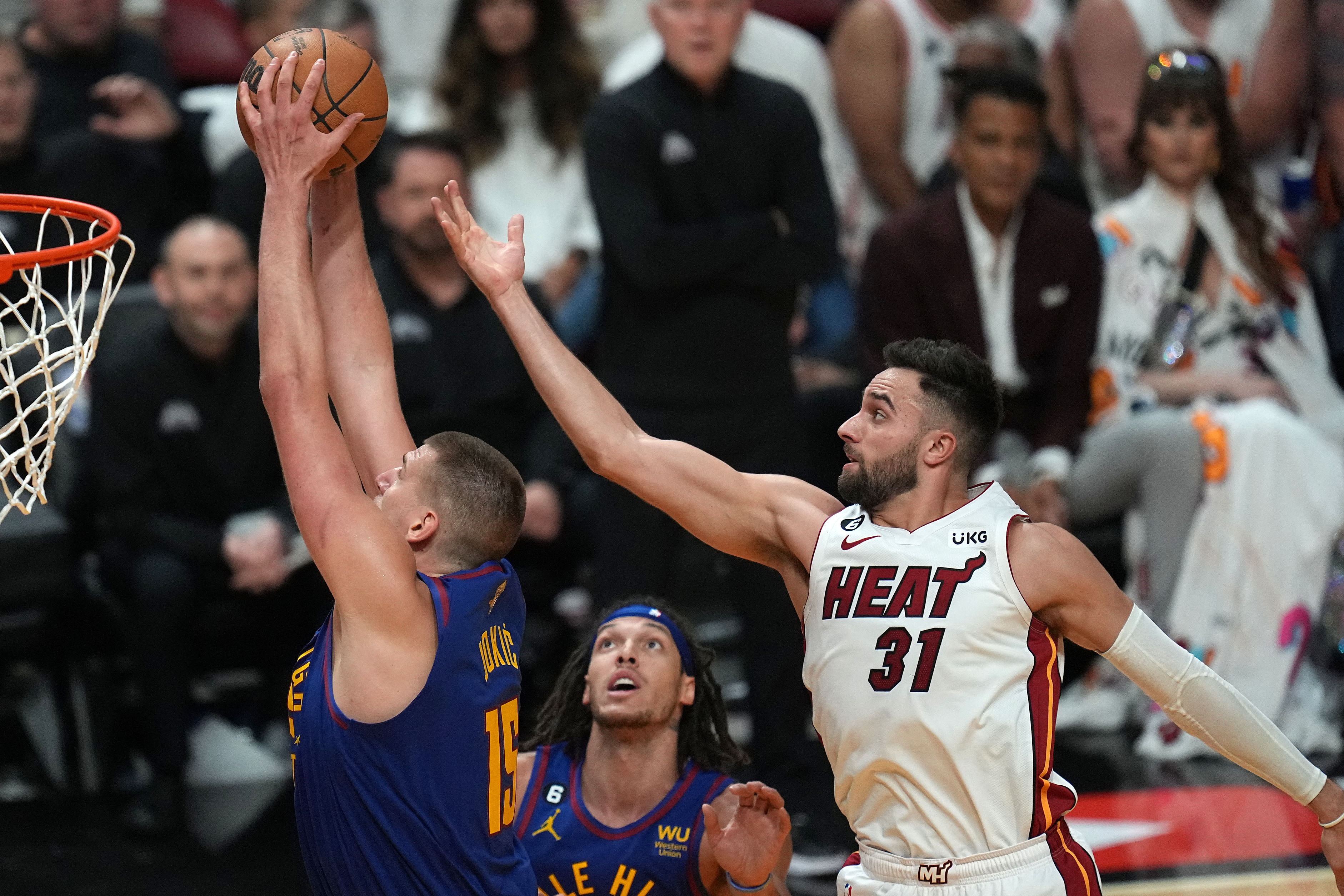 Miami Heat Game-Used Basketball - 2023 NBA Finals Game 2