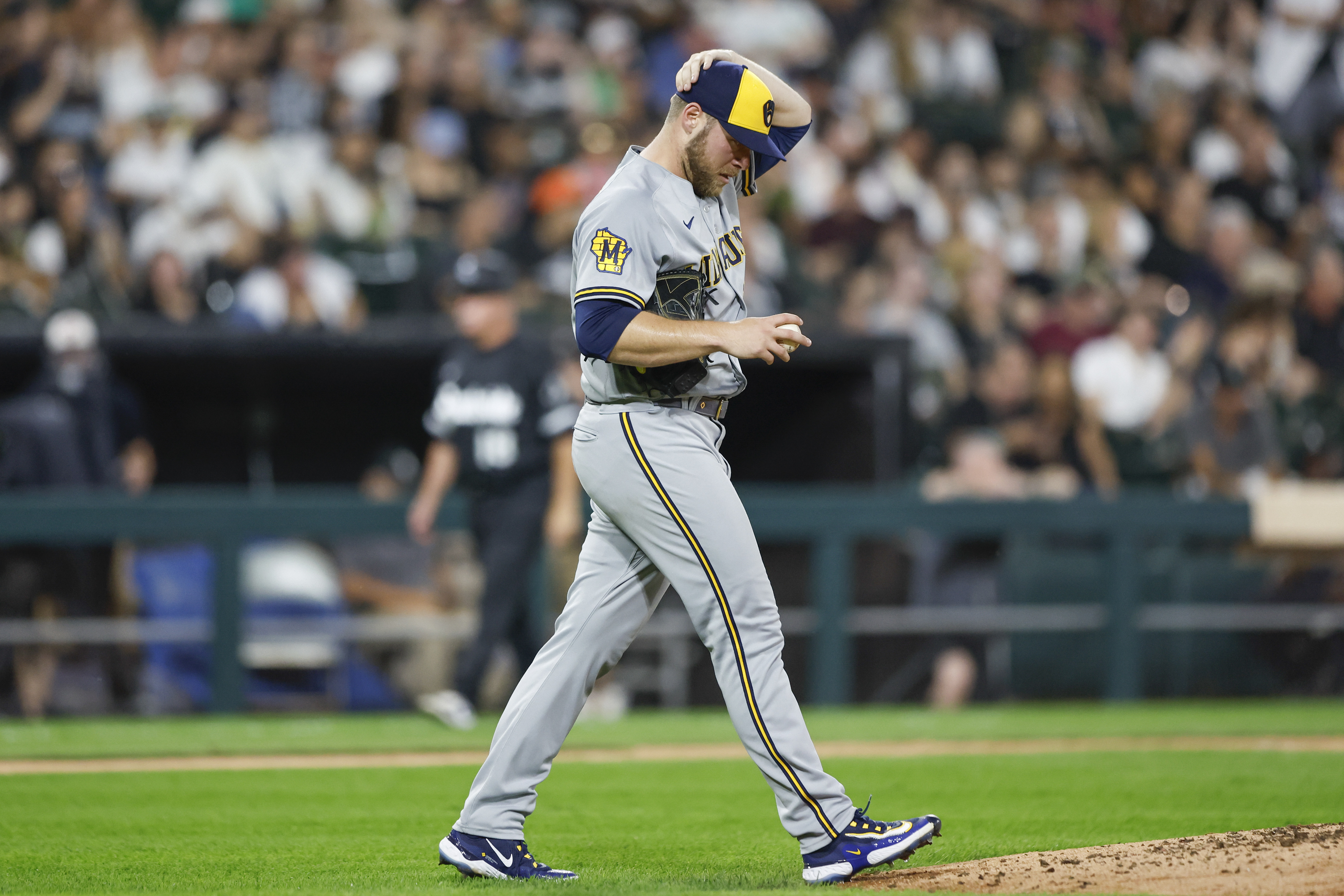 Canha double in 10th lifts Brewers over White Sox 7-6 – NBC Sports