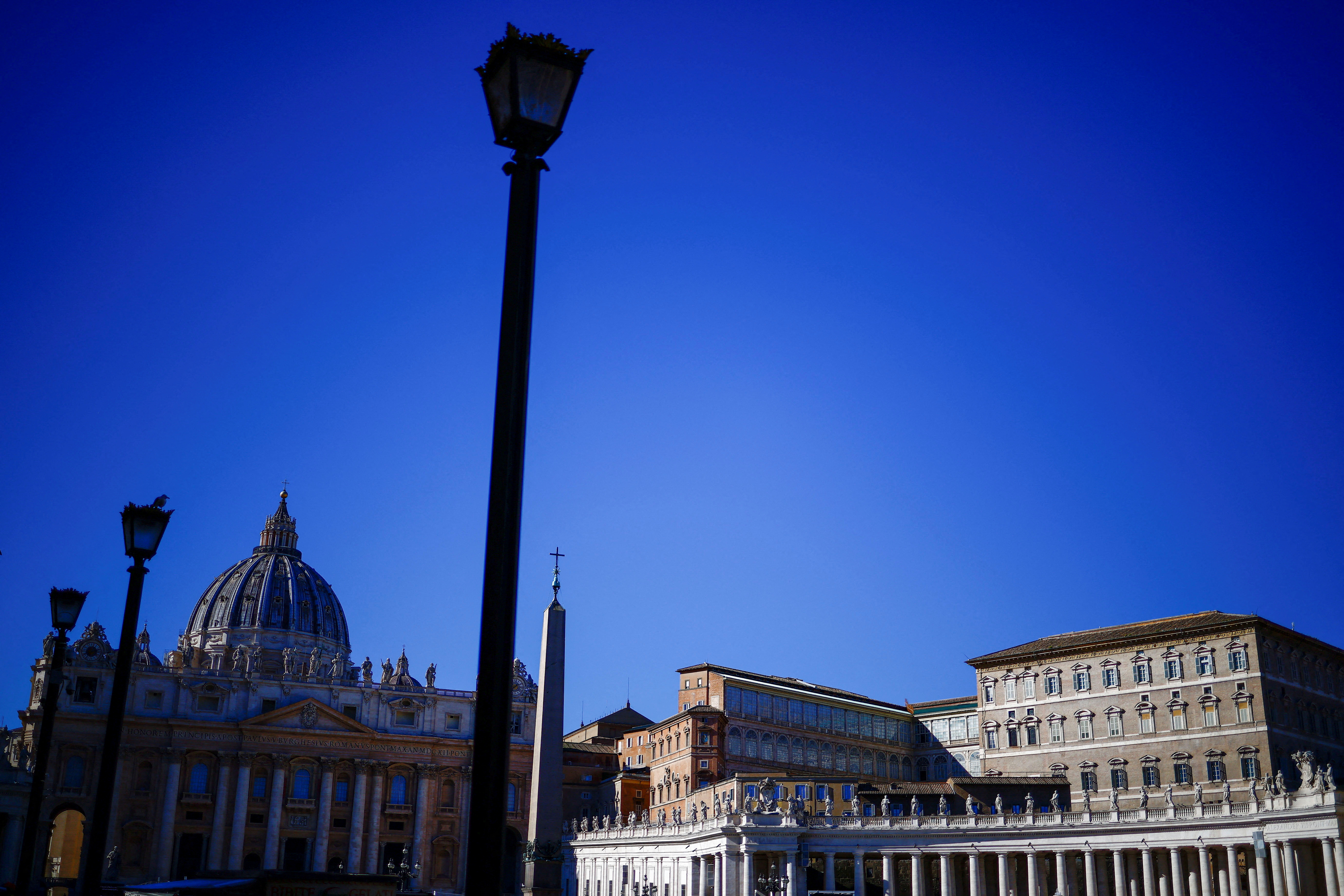 General view of St. Peter's Basilica and the Apostolic Palace on the day former Pope Benedict acknowledged that errors occurred in the handling of sexual abuse cases while he was Archbishop of Munich
