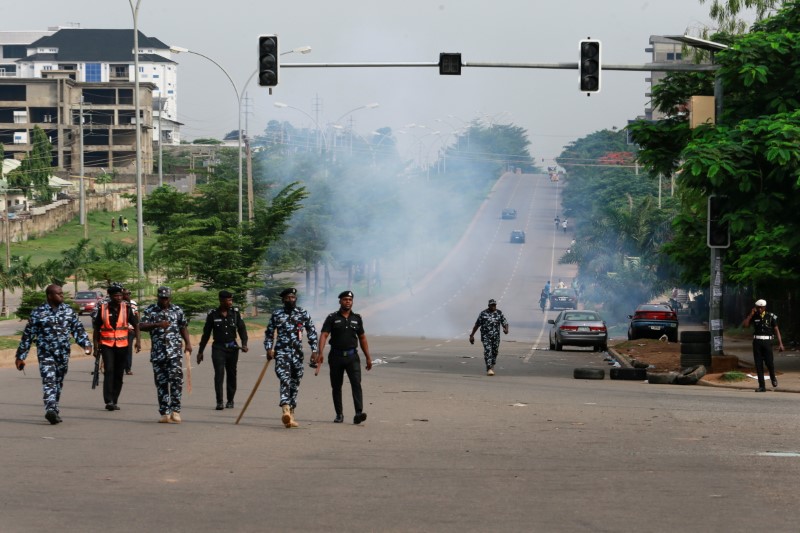 Nigerian Police Fire Teargas To Break Up Protests Over Rising Insecurity Reuters