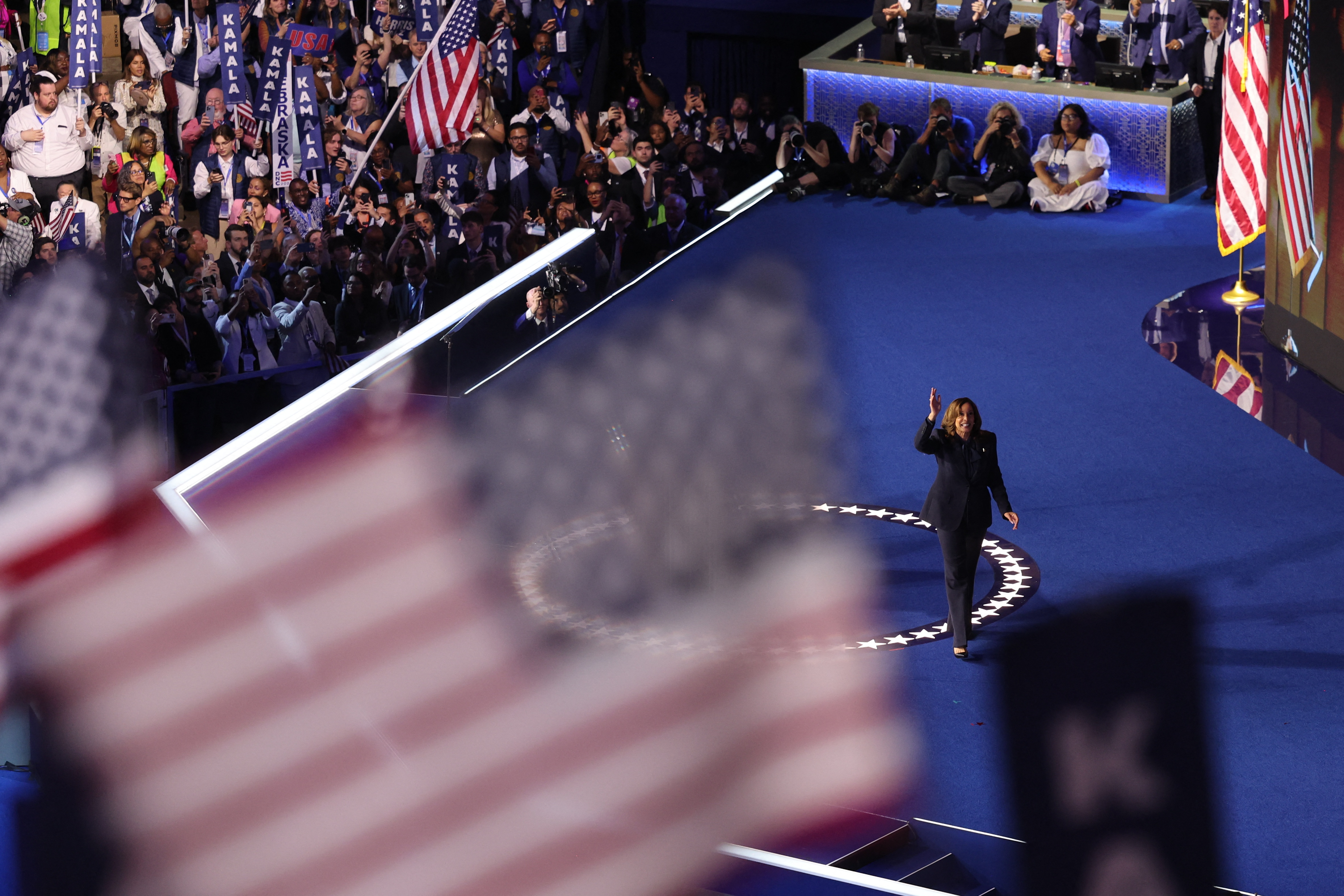 Convention nationale démocrate (DNC) à Chicago.