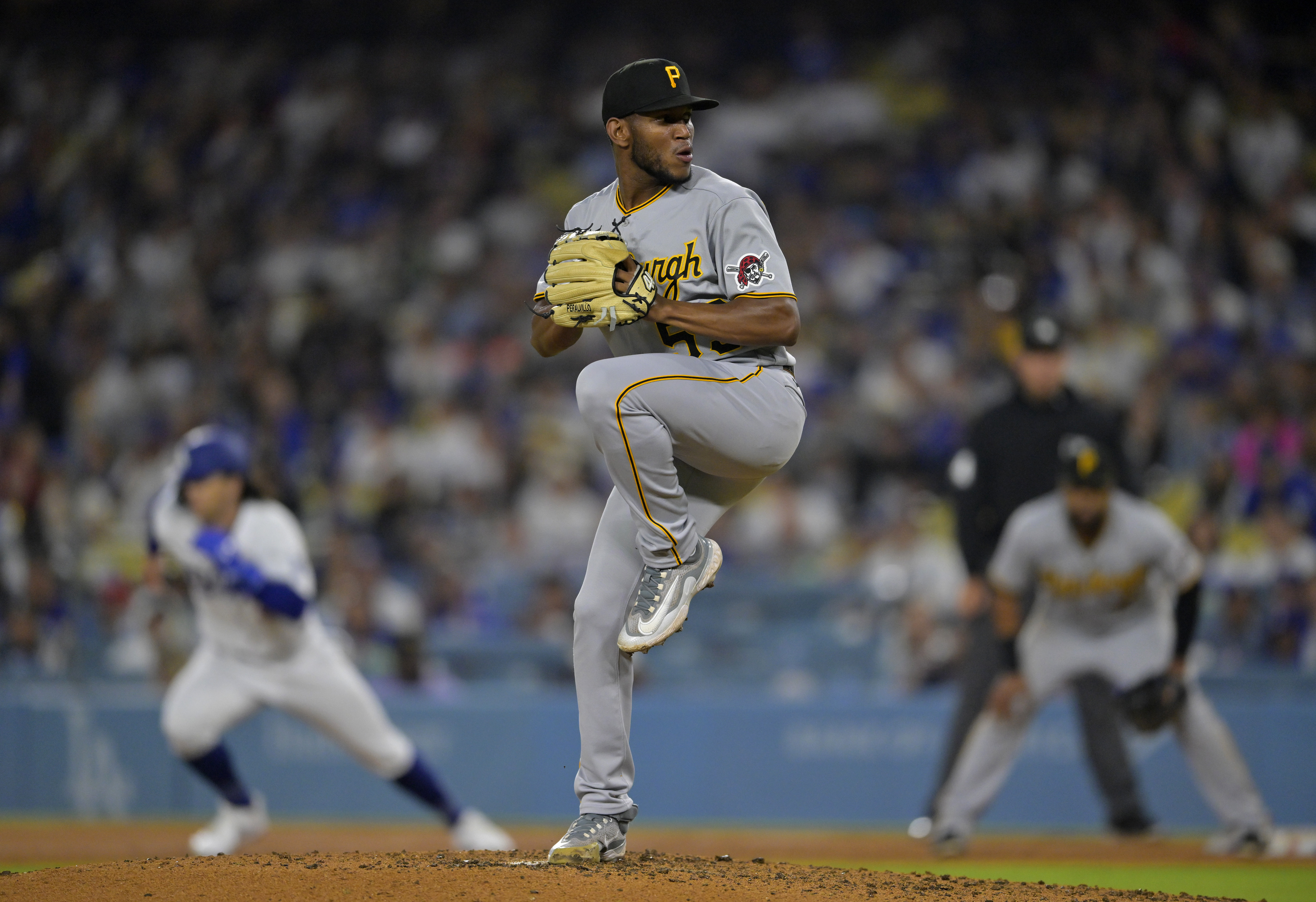 J.D. Martinez and David Peralta hit back-to-back homers as Dodgers hold on  to beat Pirates 6-4 – NBC Los Angeles