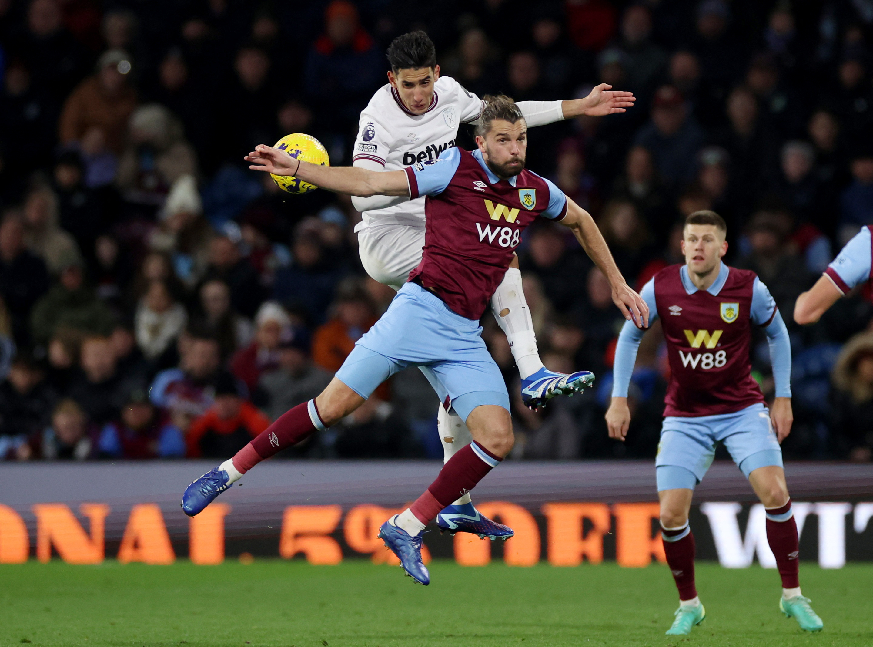 Burnley's home despair continues after 2-1 defeat by West Ham | Reuters