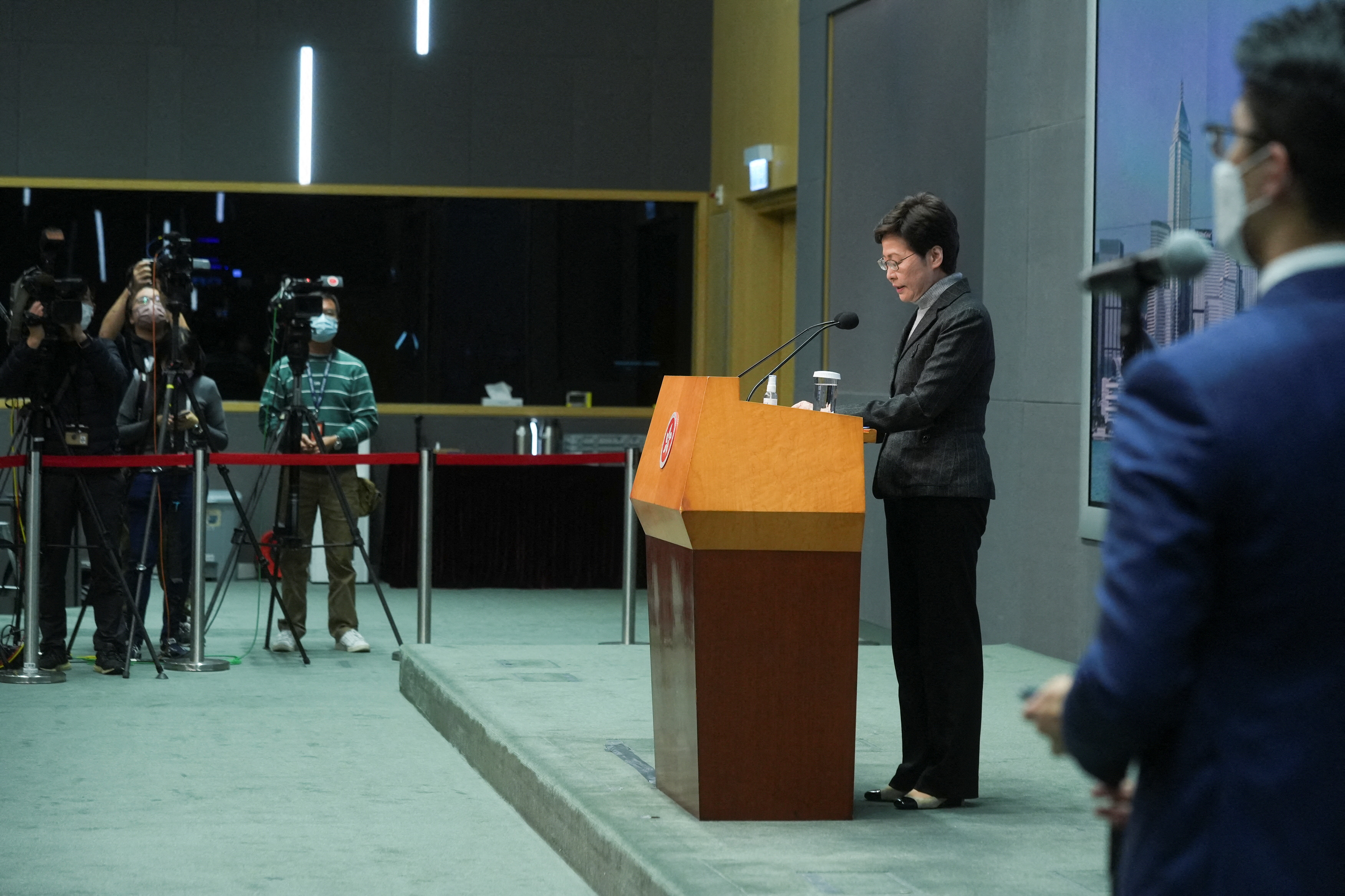 Hong Kong Home Affairs Chief Resigns After Covid Hit Birthday Bash Scandal Reuters Hong Kong Home Affairs Chief Resigns After Covid Hit Birthday Bash Scandal Reuters