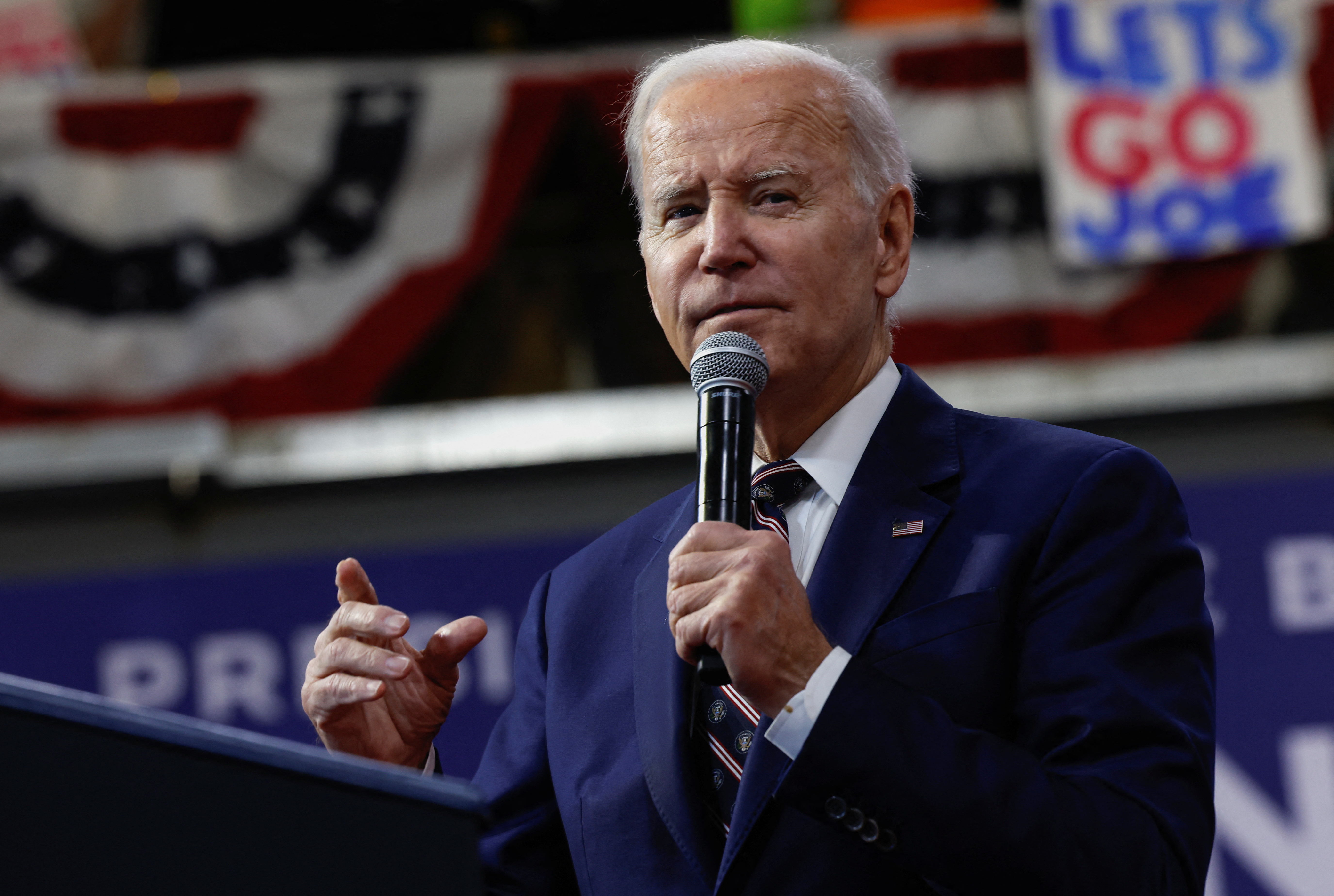 U.S. President Biden visits Philadelphia to deliver remarks about his budget for fiscal year 2024