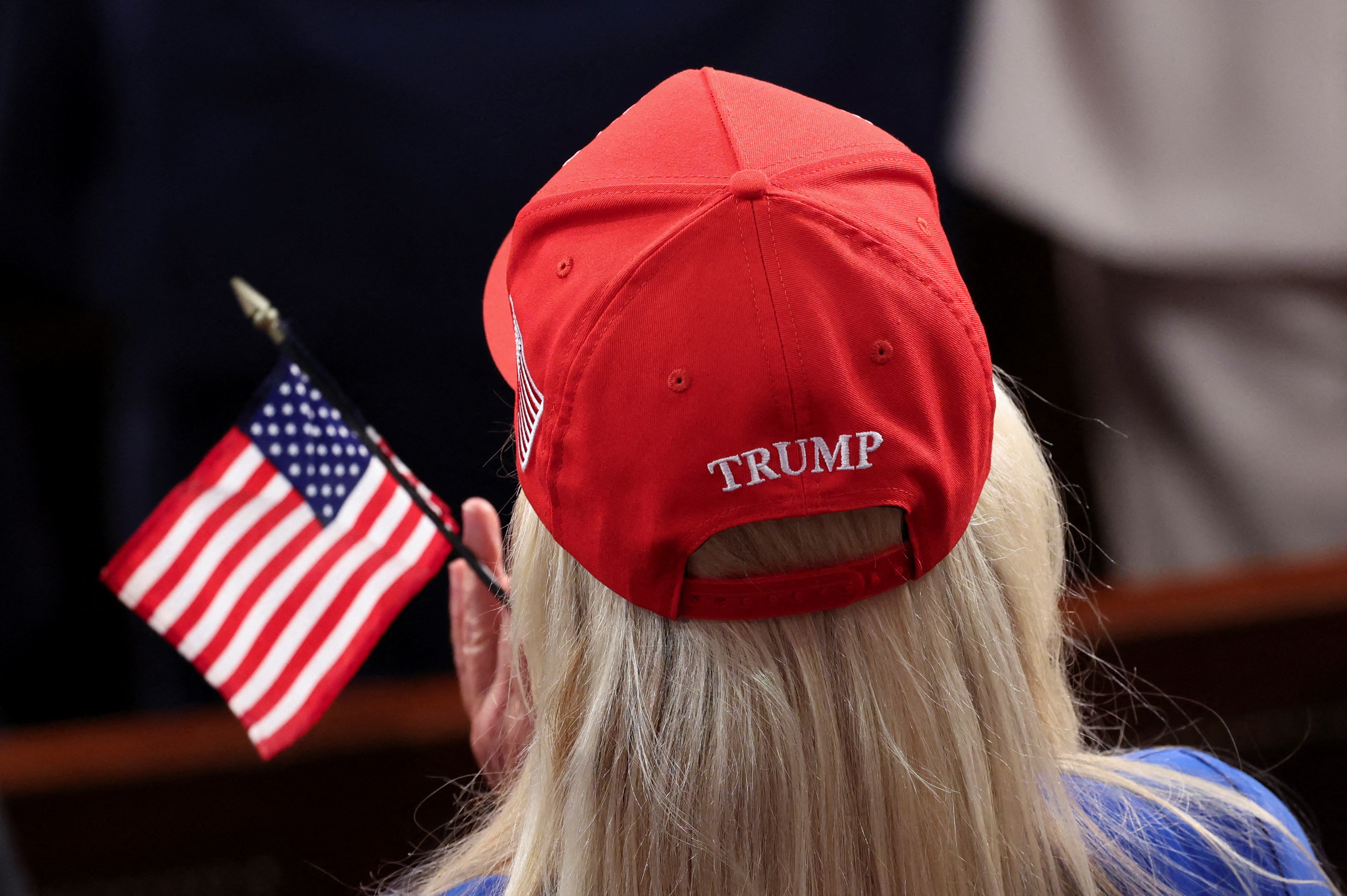 Scenes from the audience at Trump's address to Congress - March 5