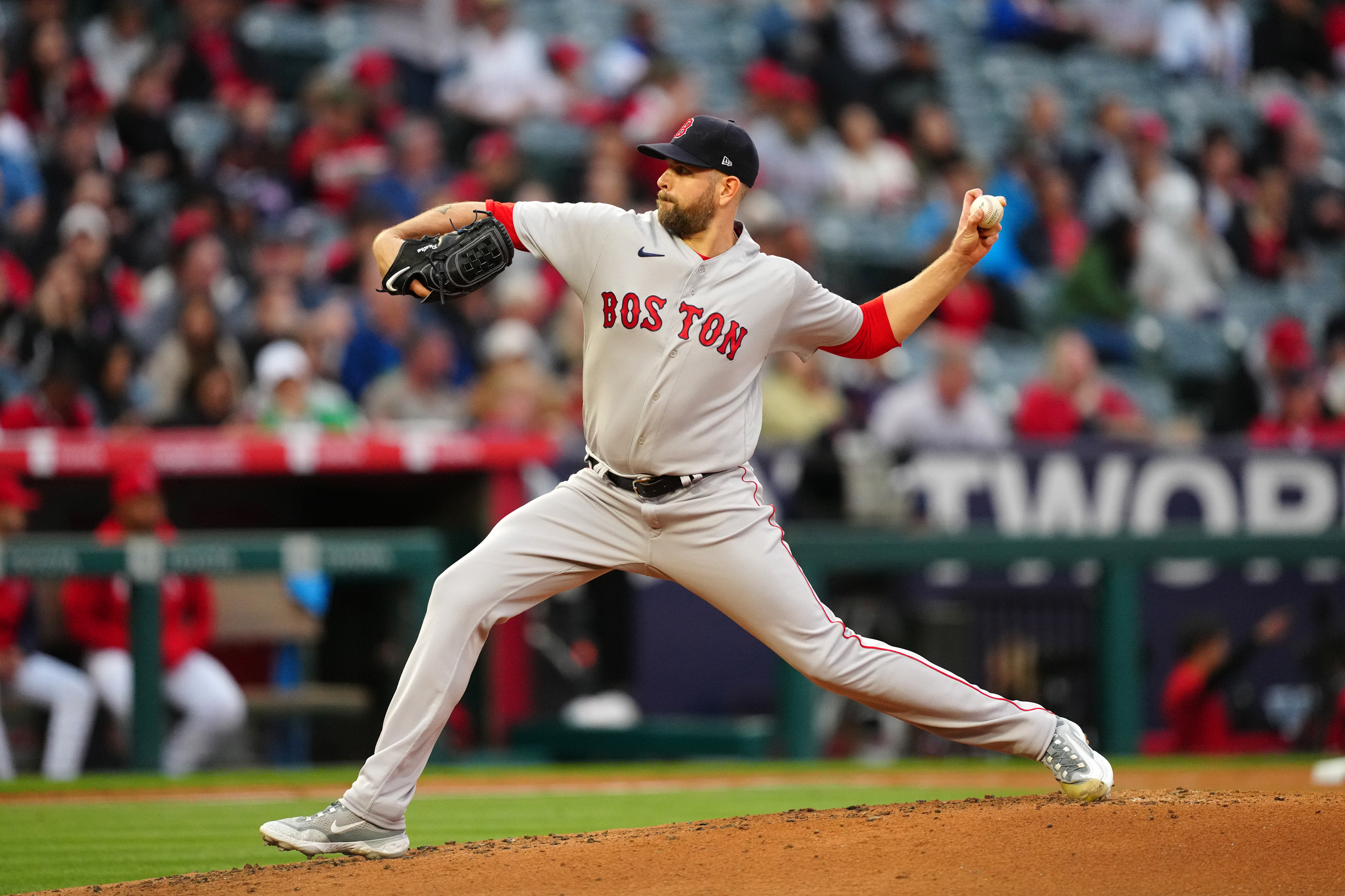 Red Sox sweep away Angels, 7-3