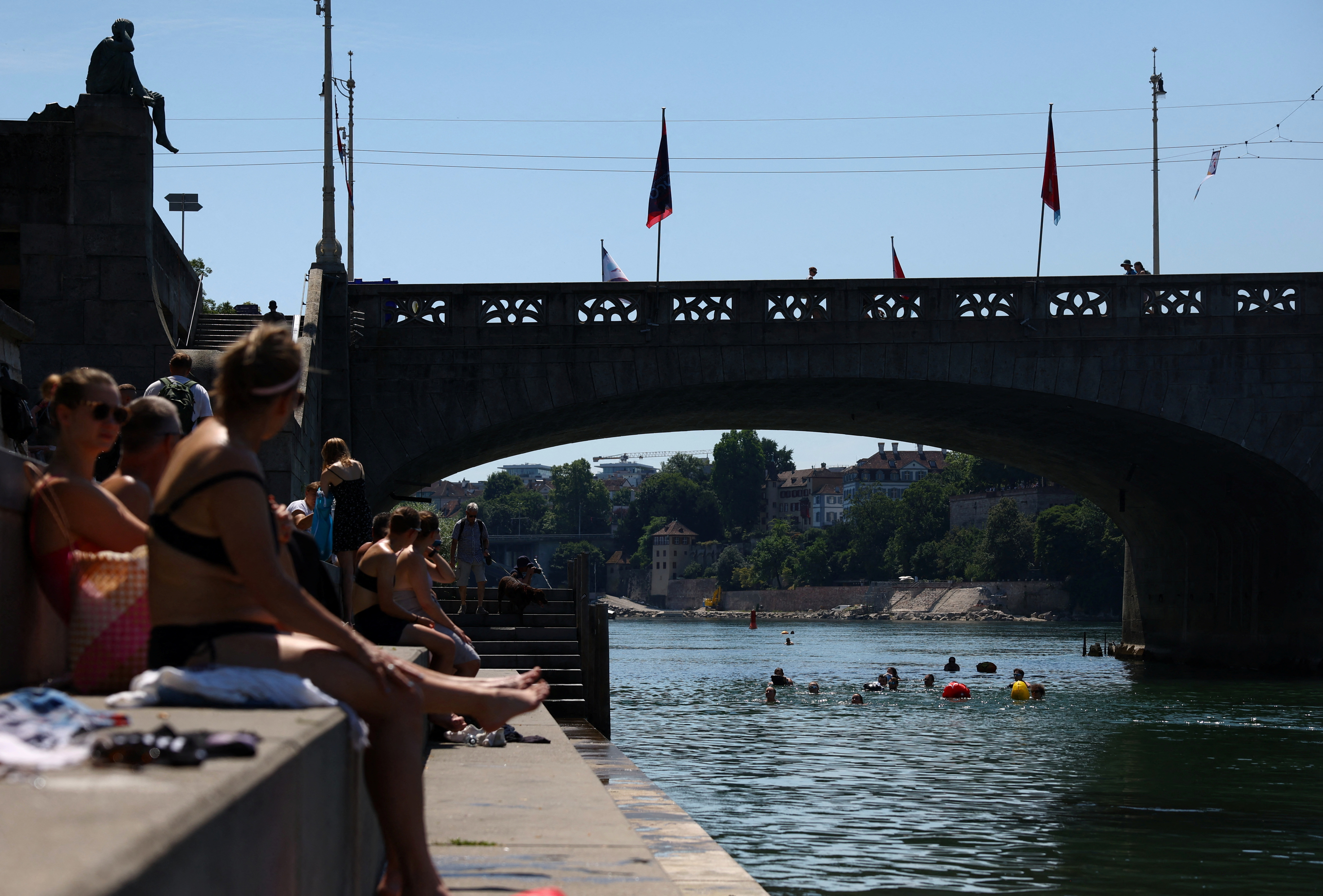 Rhine is fine for cooling fans ahead of Switzerland's Women's Euro