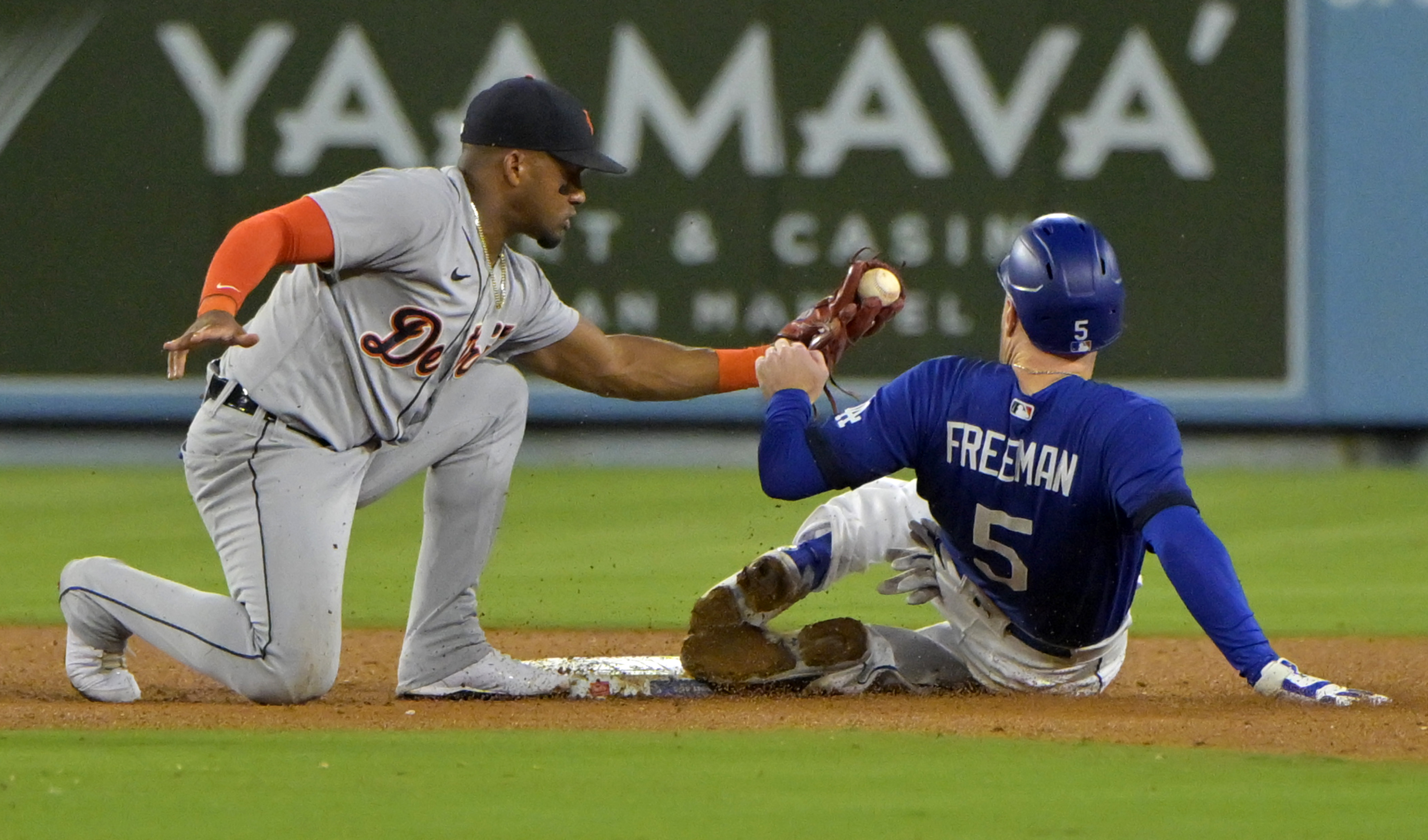 J.D.'s back: Martinez homers twice as Tigers top Angels