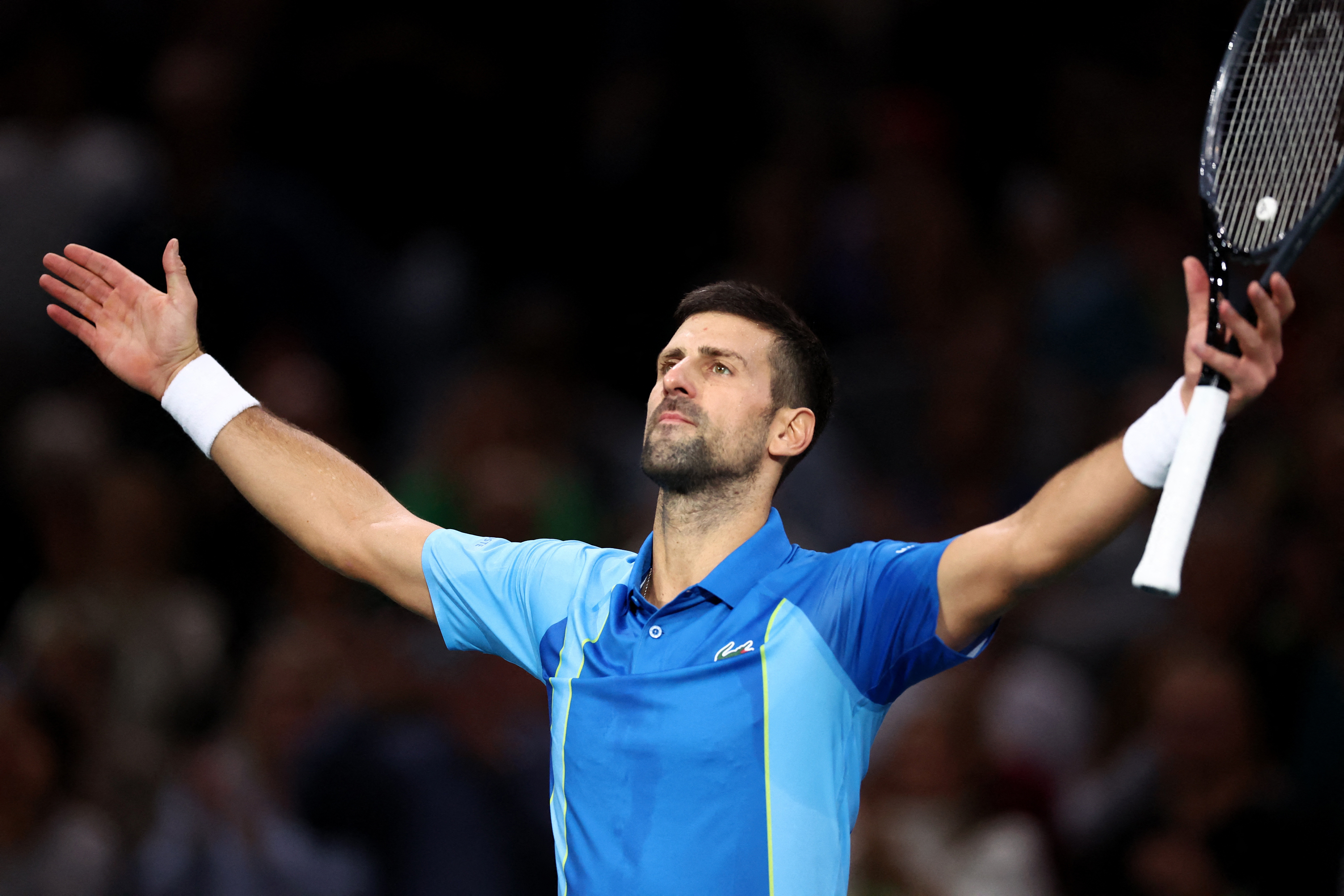 Djokovic edges Rune Tsitsipas marches into Paris semi finals