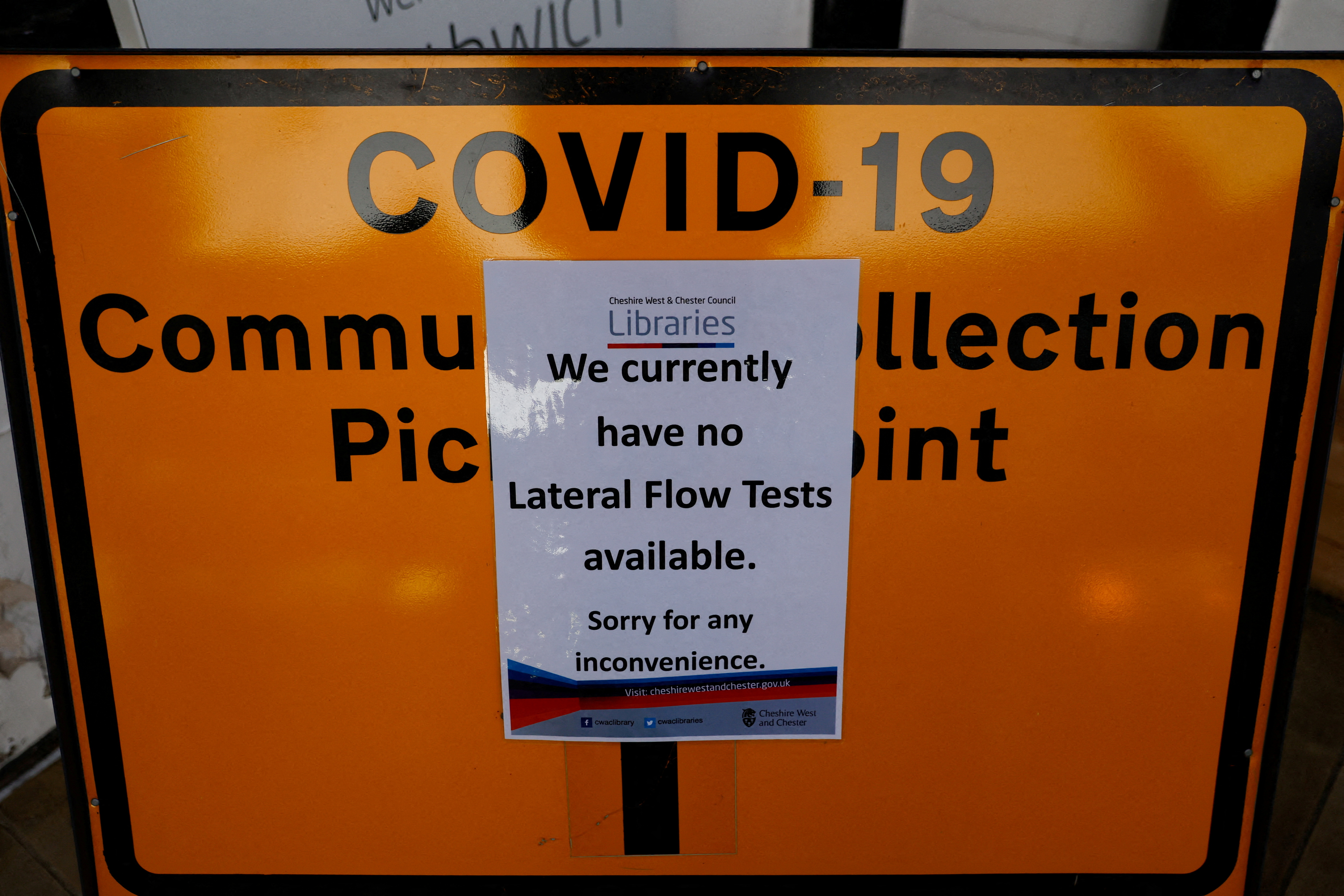 Coronavirus disease (COVID-19) outbreak, in Northwich