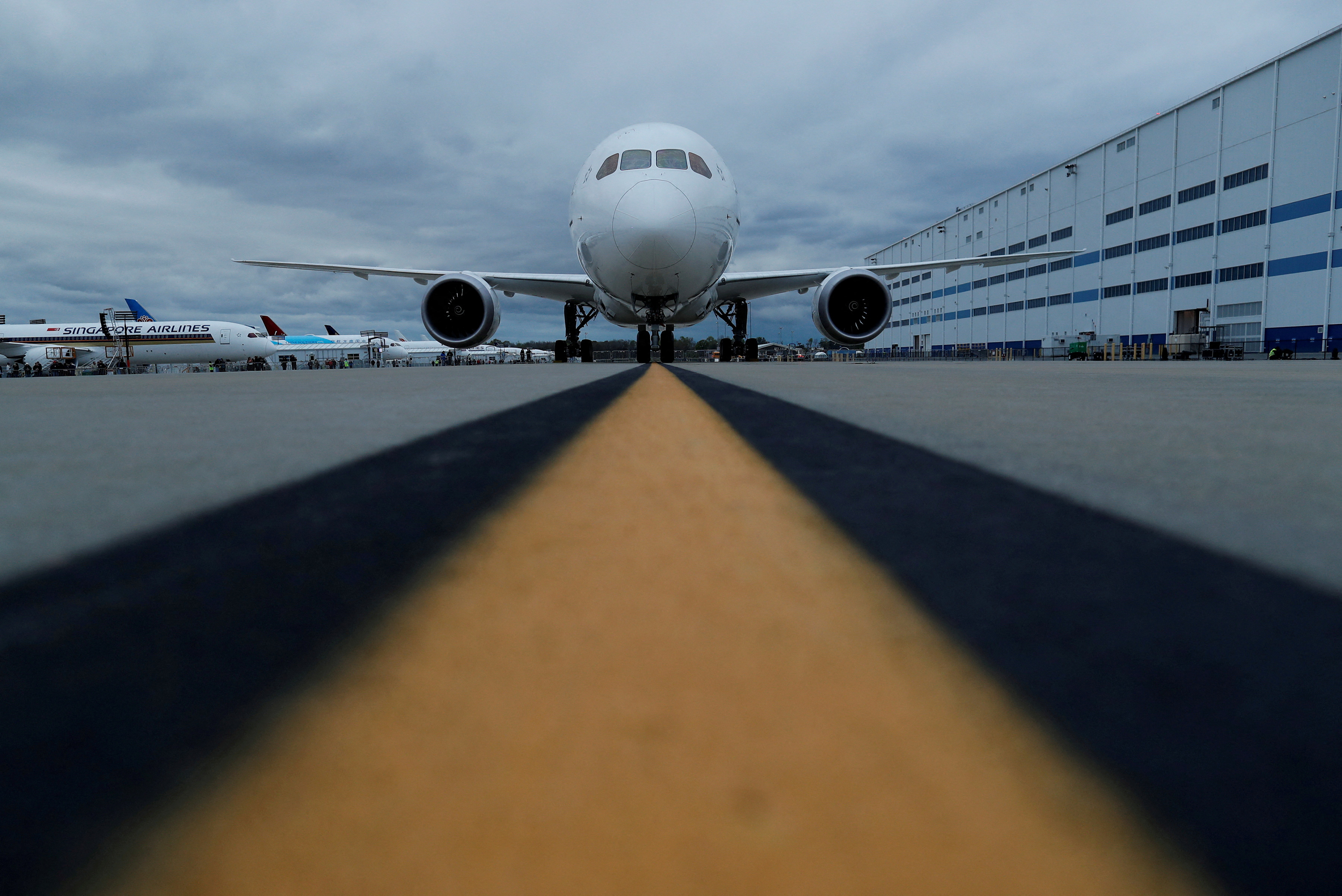 American Airlines takes delivery of its first Boeing 787 Dreamliner