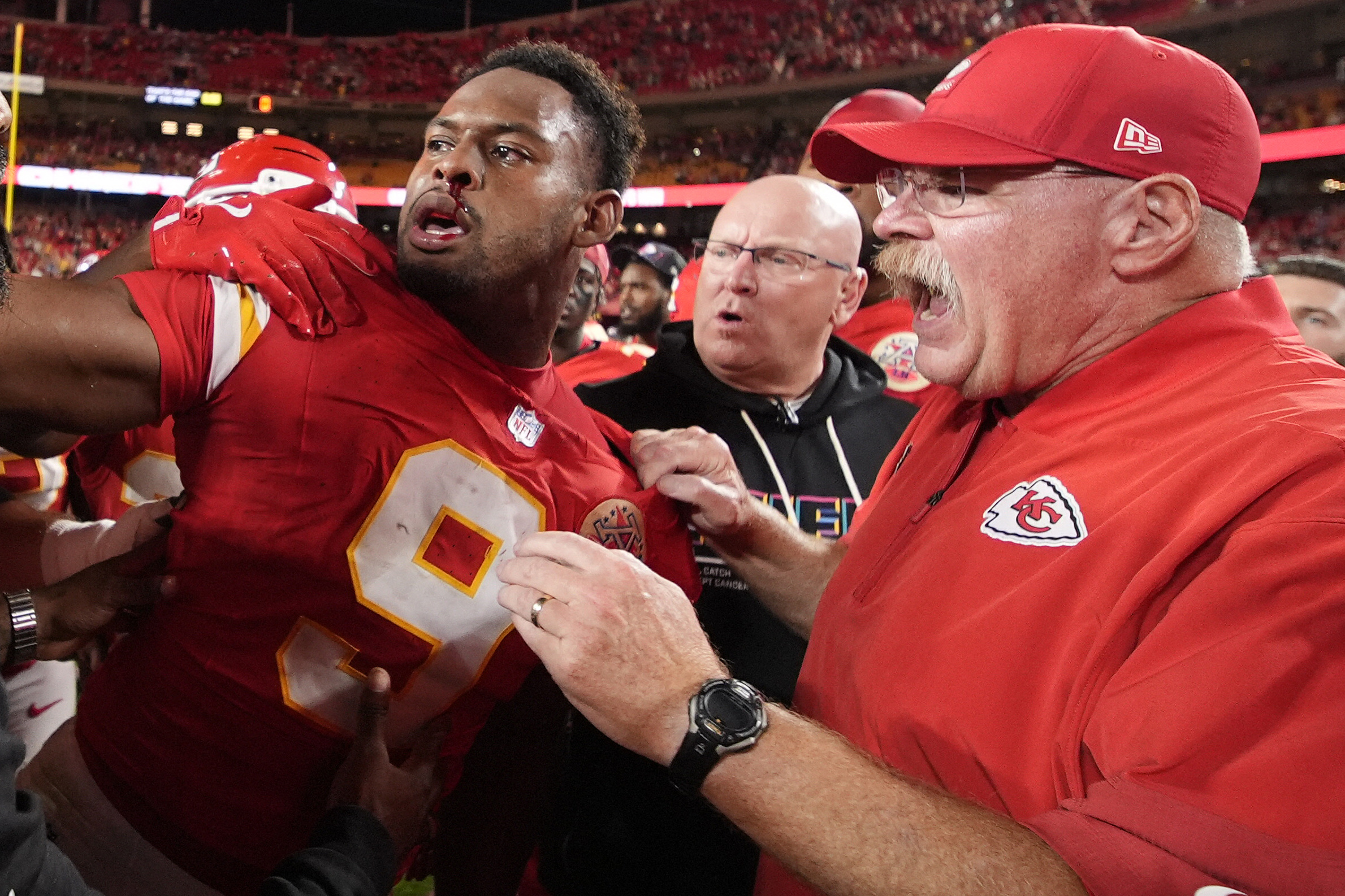 Lions S Brian Branch, Chiefs WR JuJu Smith-Schuster scuffle after game | Reuters
