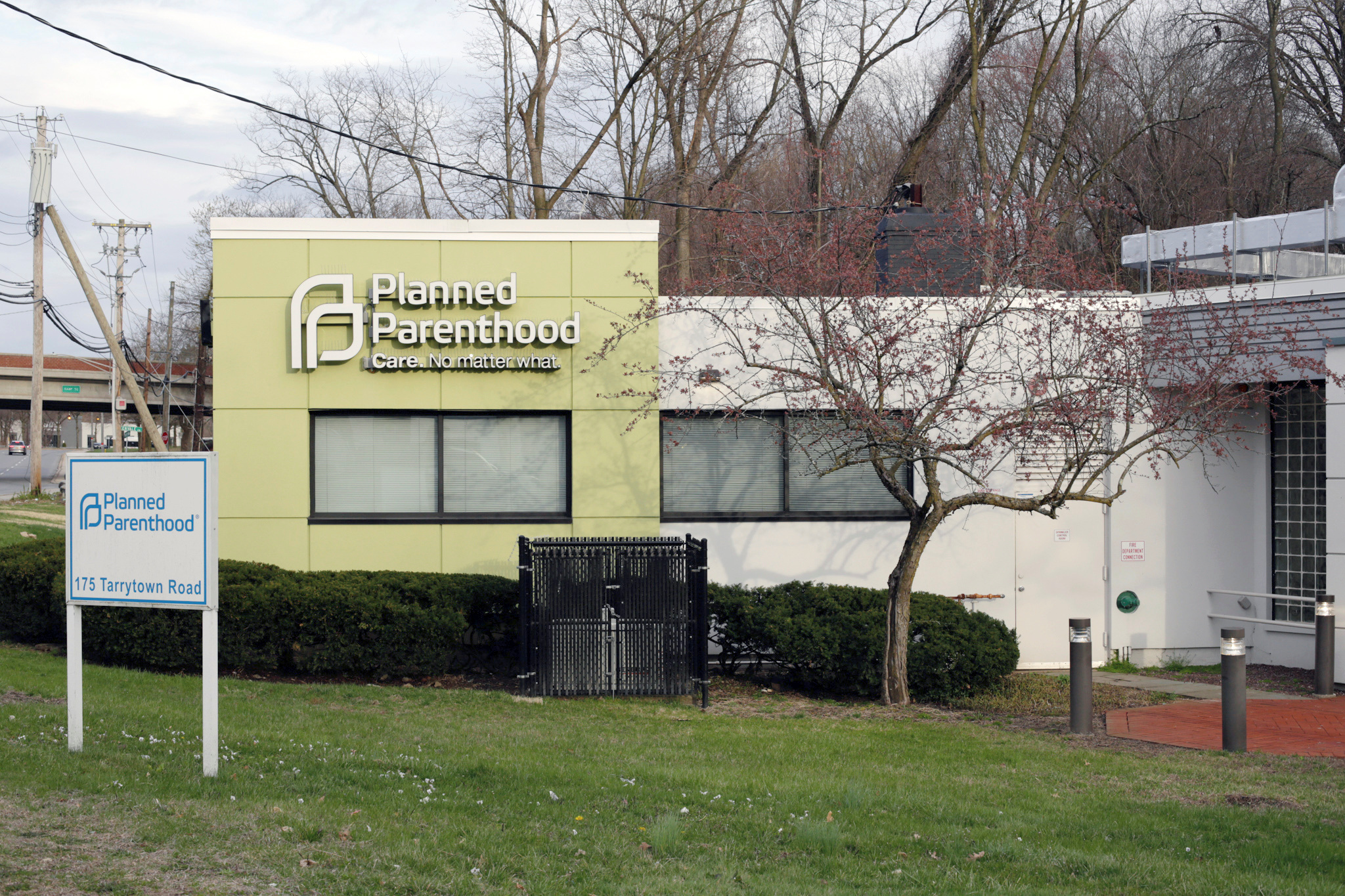 An exterior view of a Planned Parenthood center in White Plains
