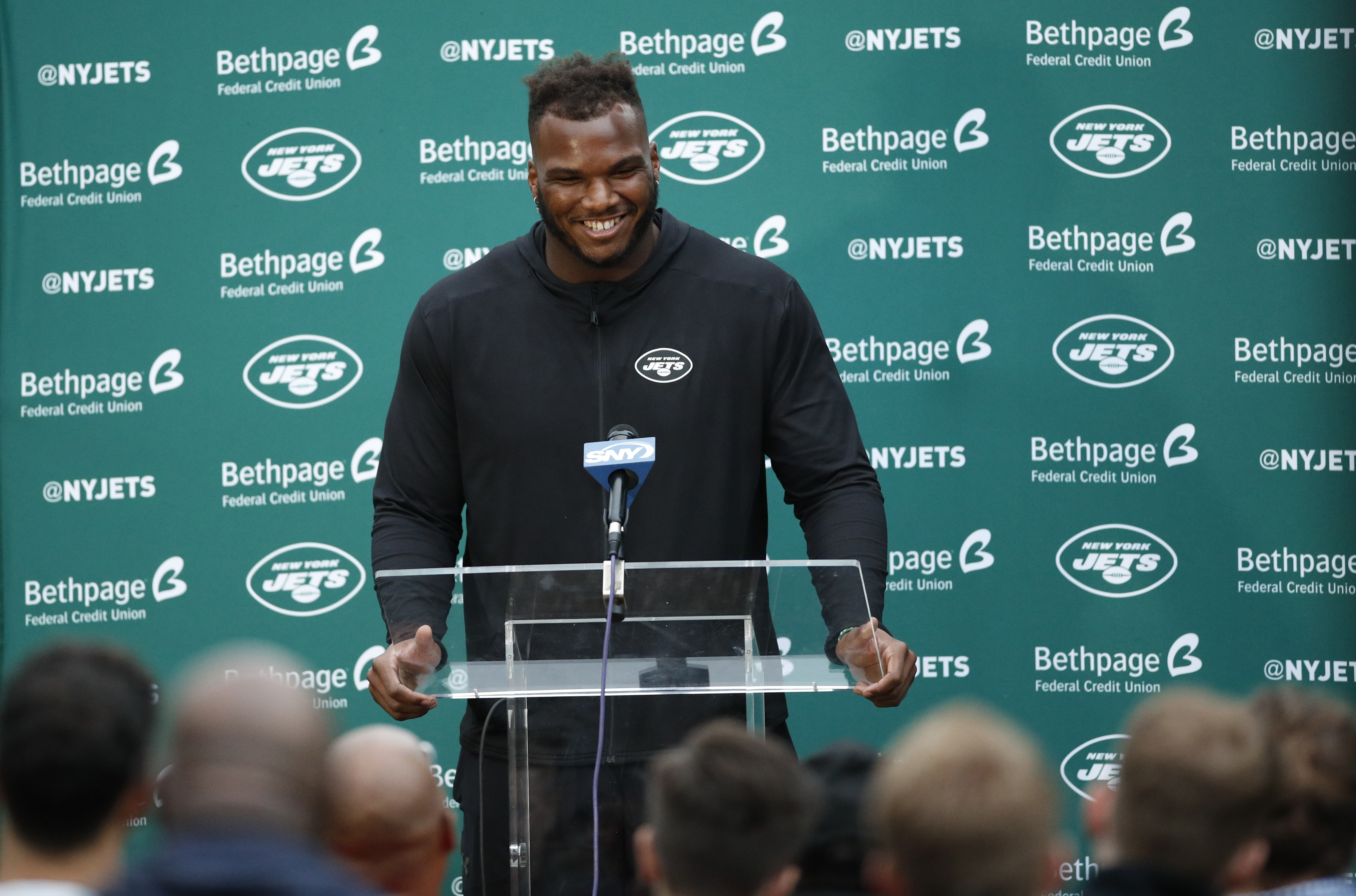 NFL - New York Jets media day ahead of their London match