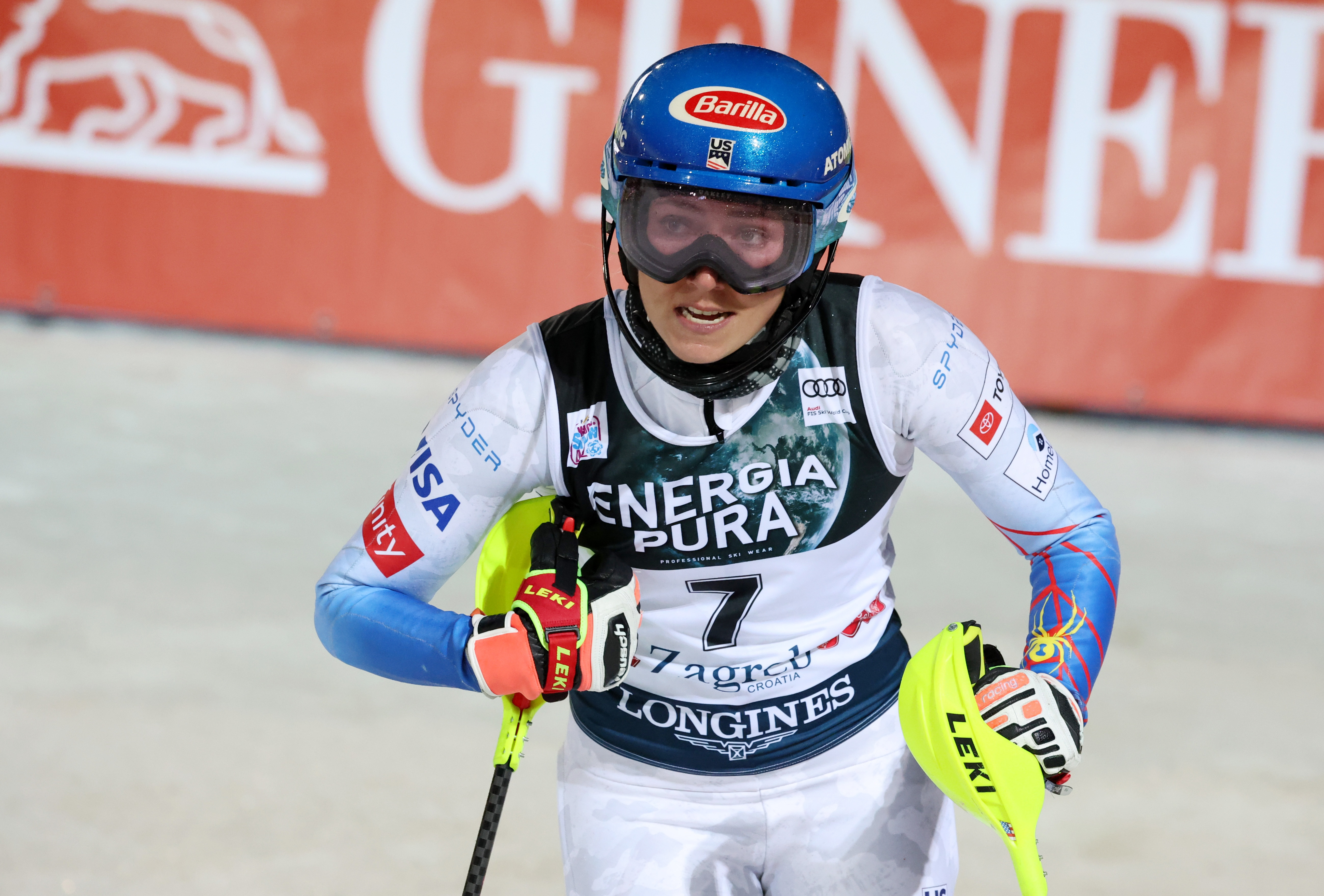 Alpine skiing Windy conditions in Yanqing worry US skier Shiffrin