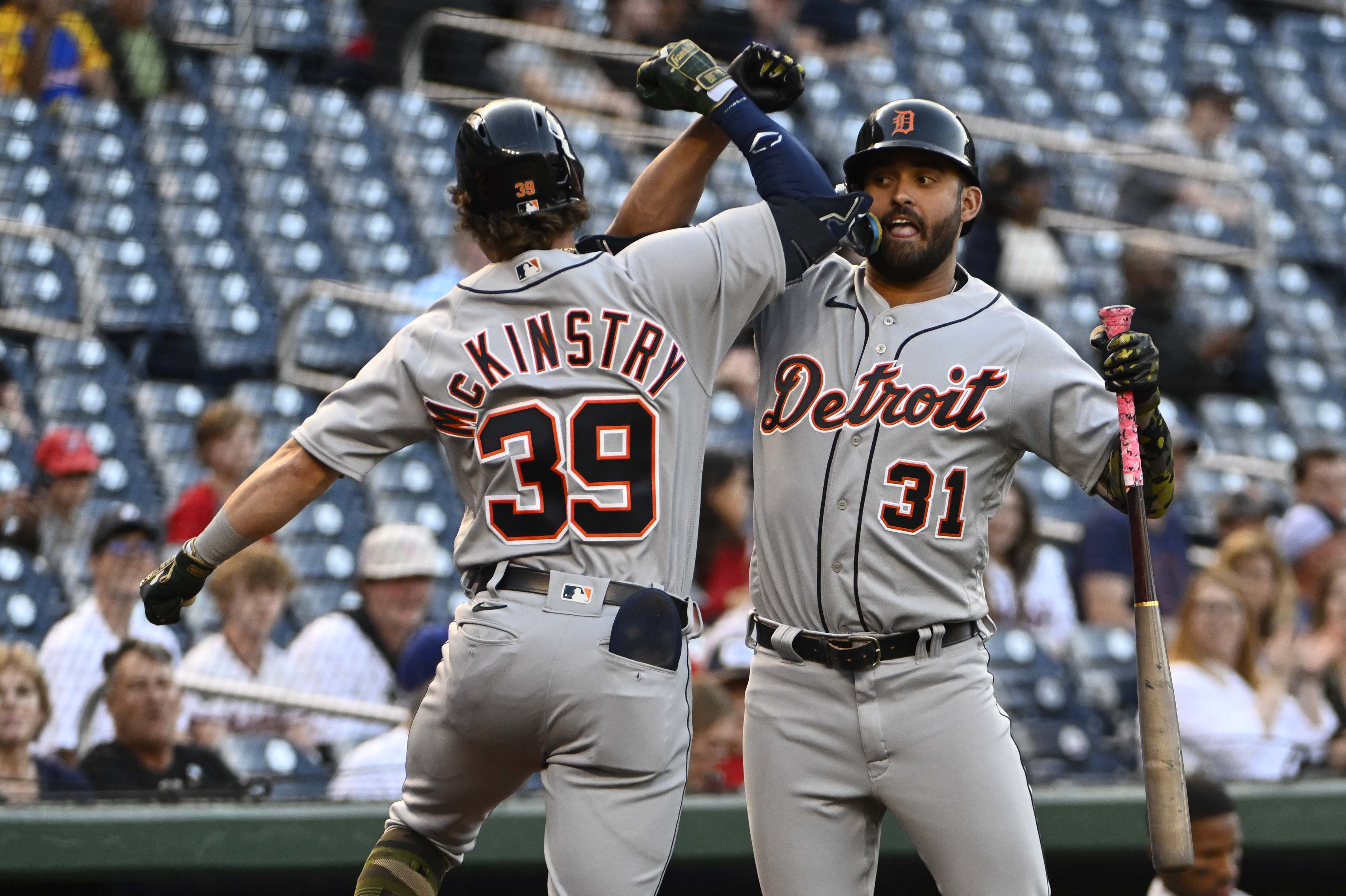 Baddoo homers, drives in 4, Tigers outlast Nationals 8-6 - The San Diego  Union-Tribune