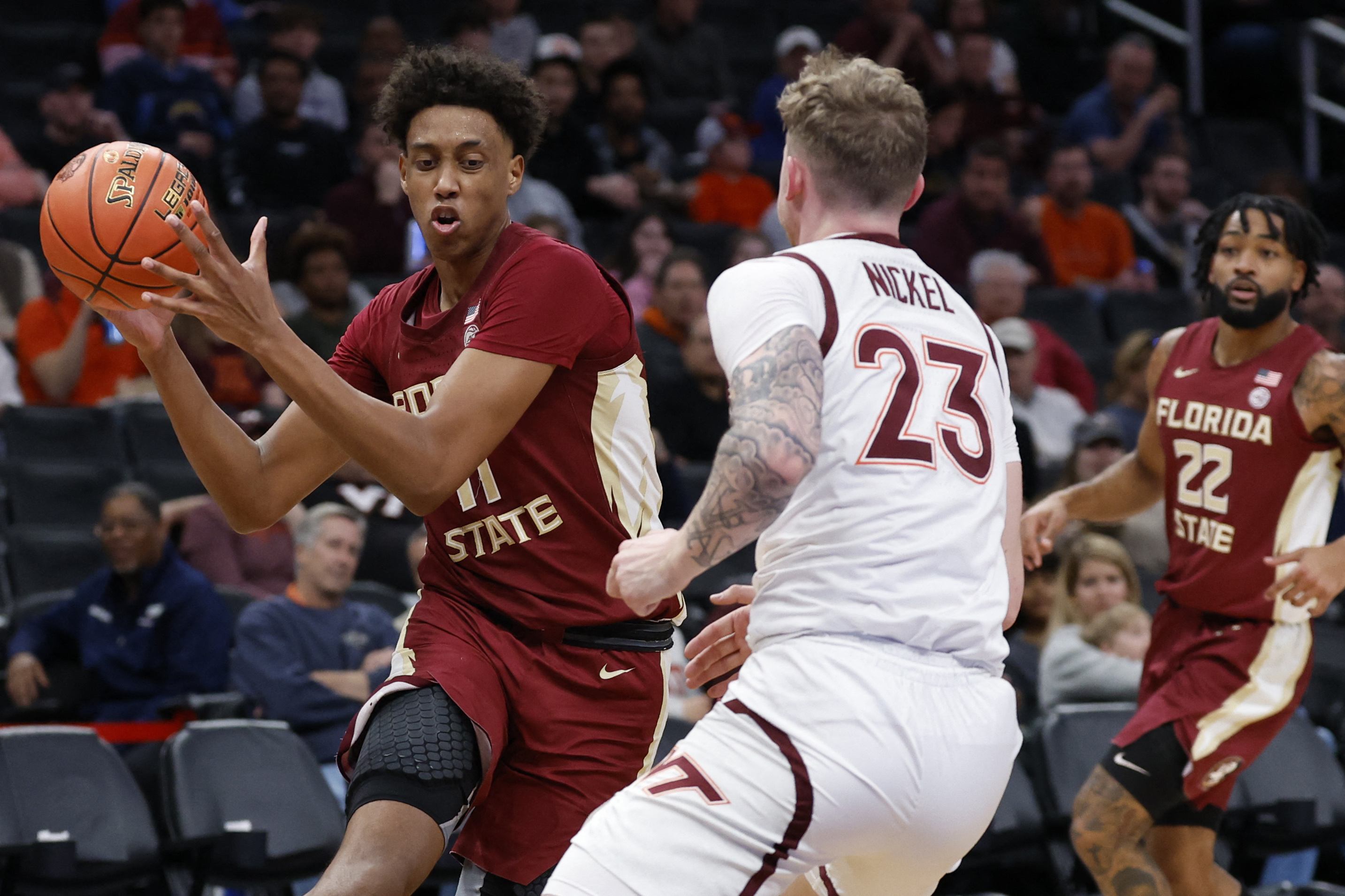 Florida St. downs Va. Tech behind Jamir Watkins’ 34 points | Reuters