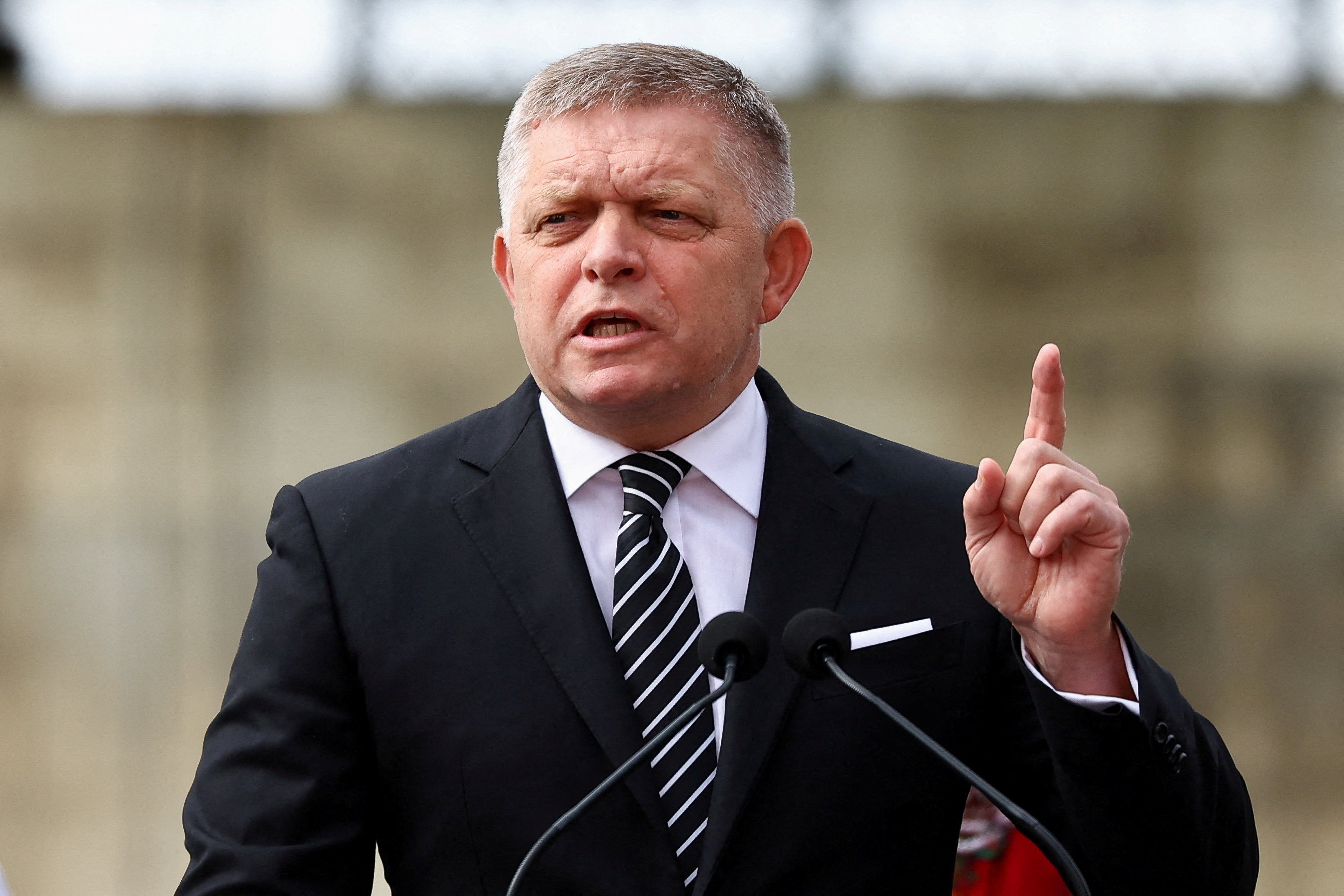 Slovak PM Fico asks NATO to strengthen Slovakia's air defences | Reuters