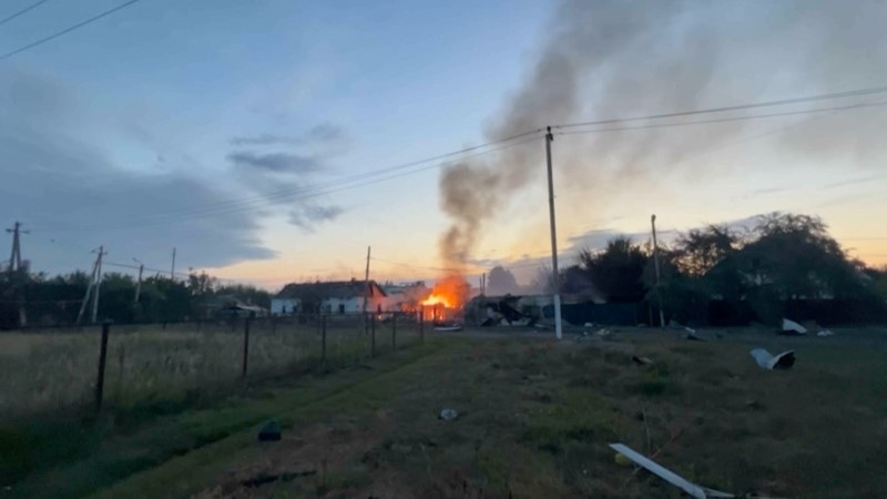 Views of Sudzha town in Russia's Kursk region following incursion of Ukrainian troops