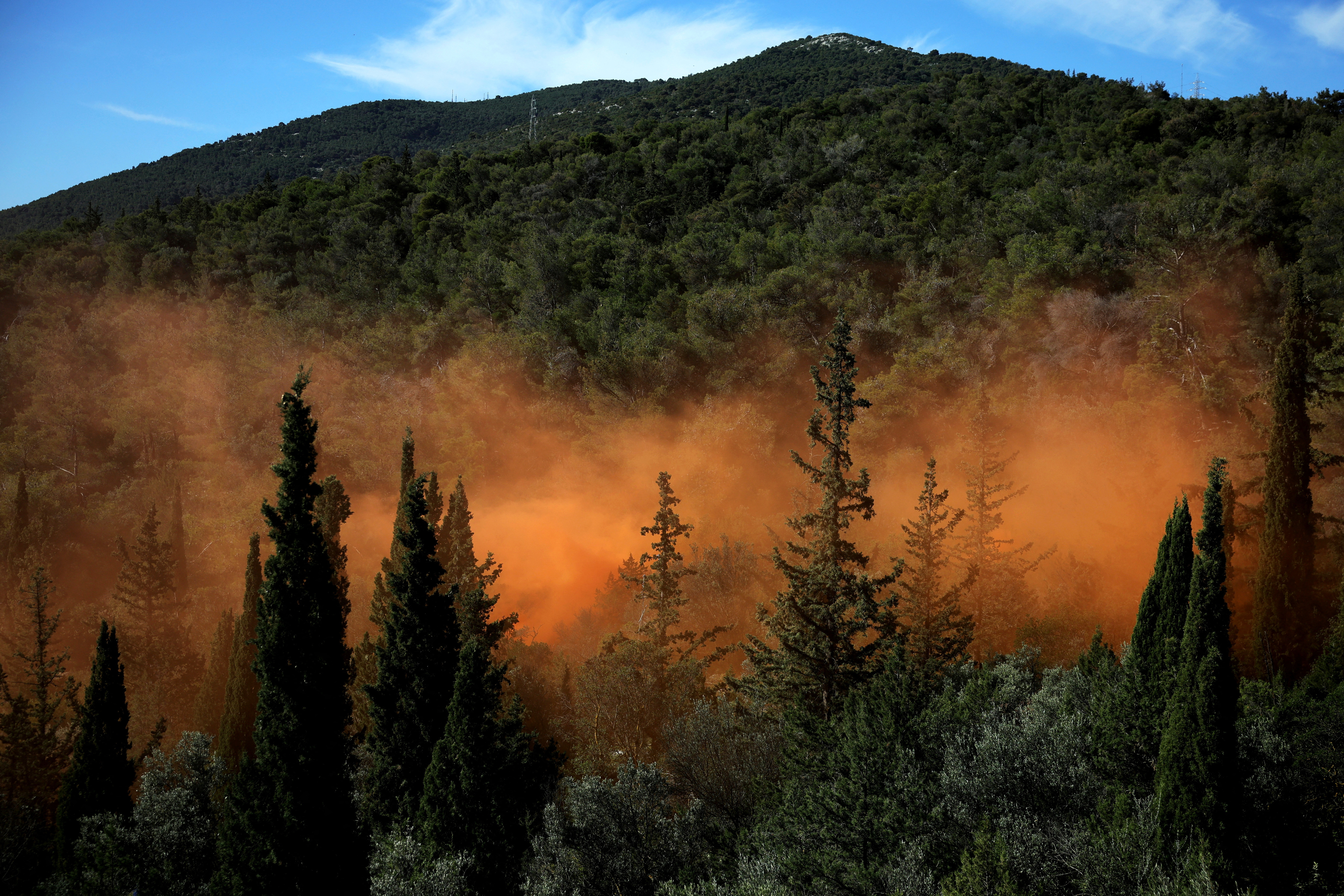 Greek summer wildfire threat nears, outpacing plans to contain it