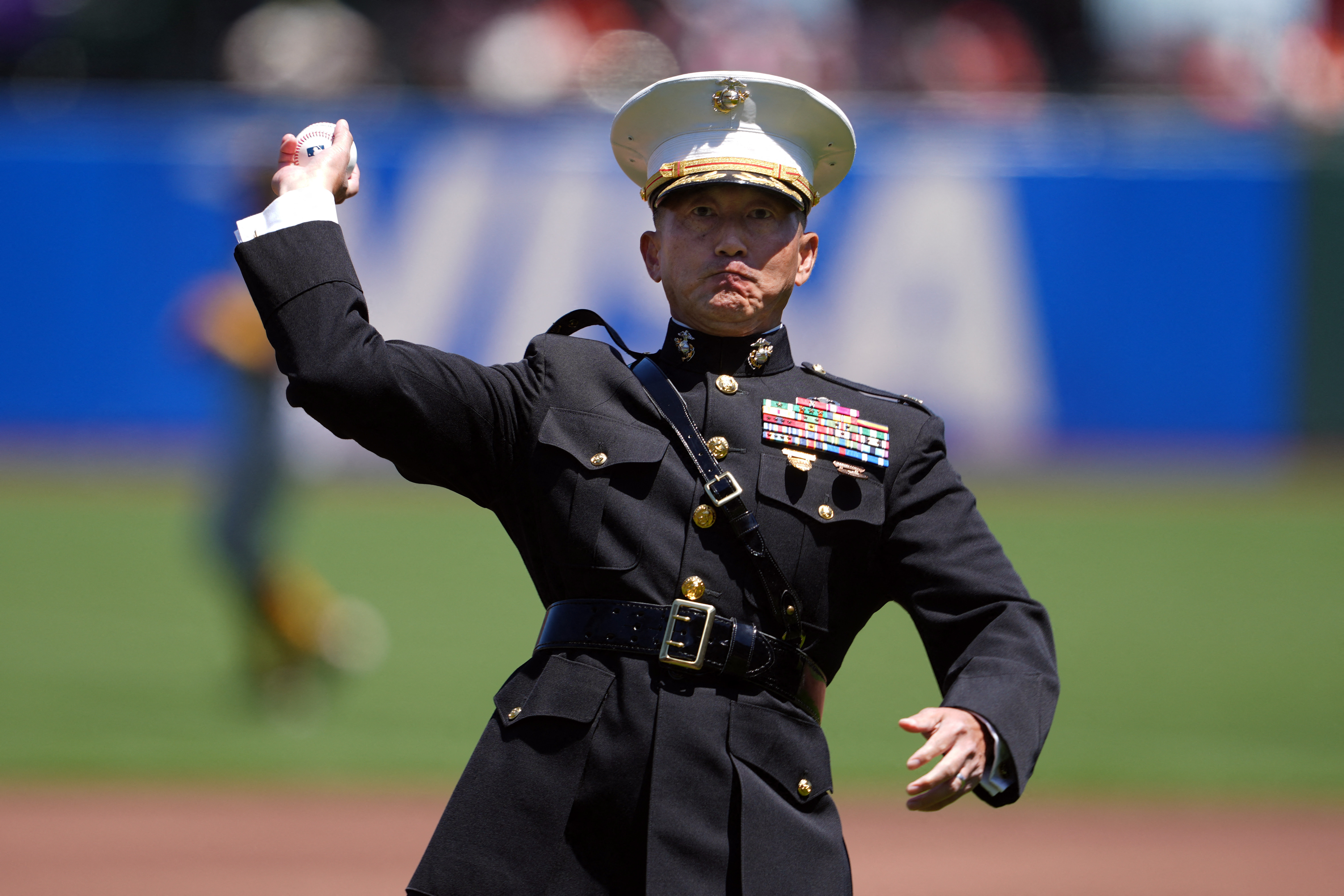  MLB Salutes Military On Armed Forces Day