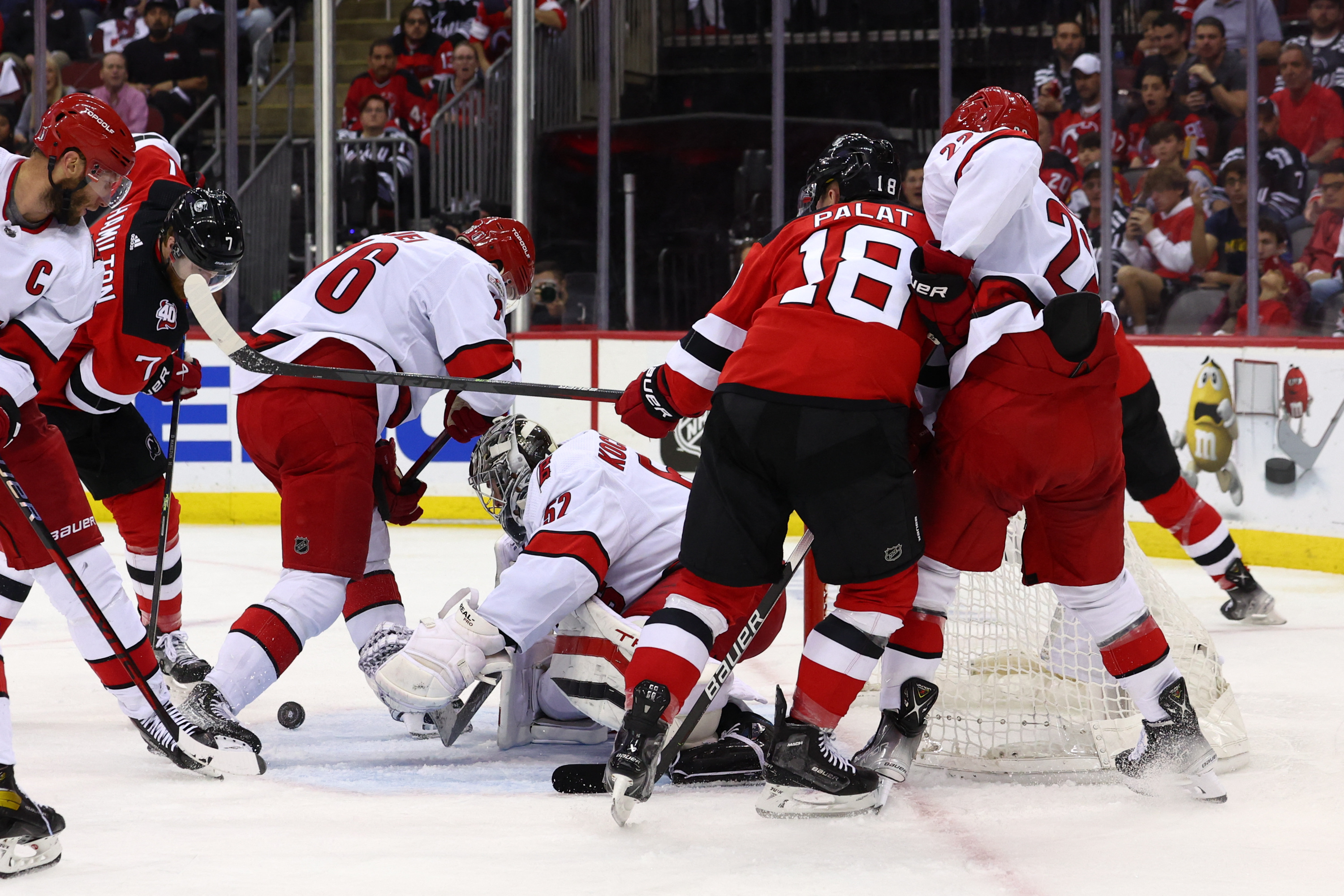 Devils Erupt For 8 Goals, Trim Hurricanes' Series Lead To 2-1 | Reuters