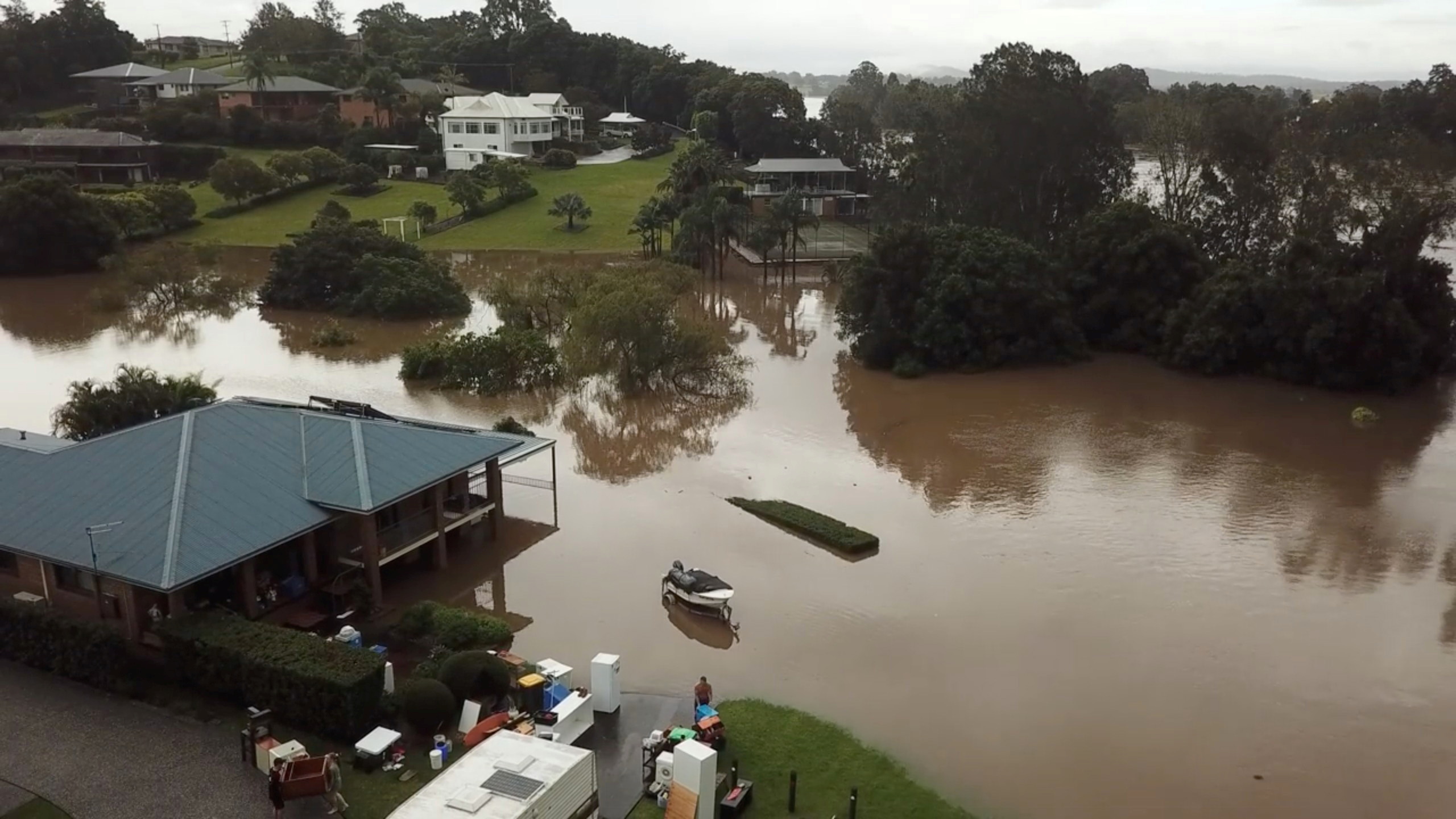 Heavy rain, flash flooding batter Australia's east coast Reuters