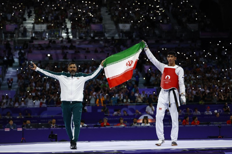 Laurin wins France's first-ever taekwondo Olympic gold | Reuters