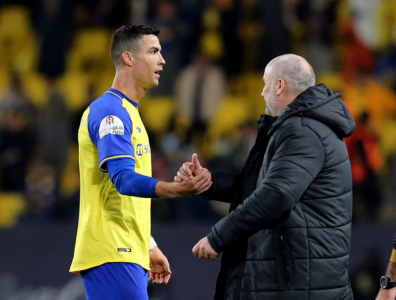 Cristiano Ronaldo's overhead kick attempt on his debut for Al-Nassr