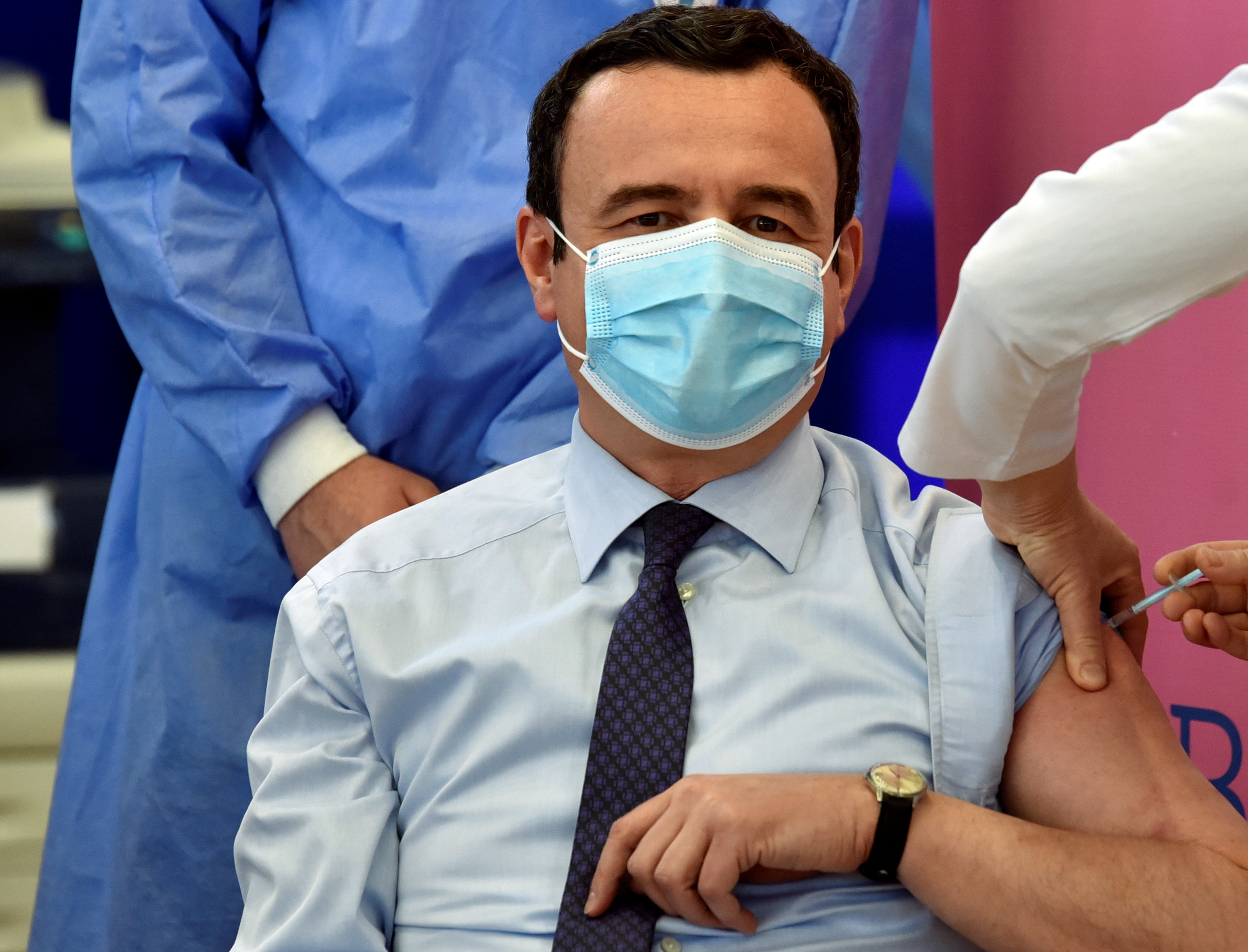 Kosovo PM gets first COVID-19 vaccine shot to encourage ...