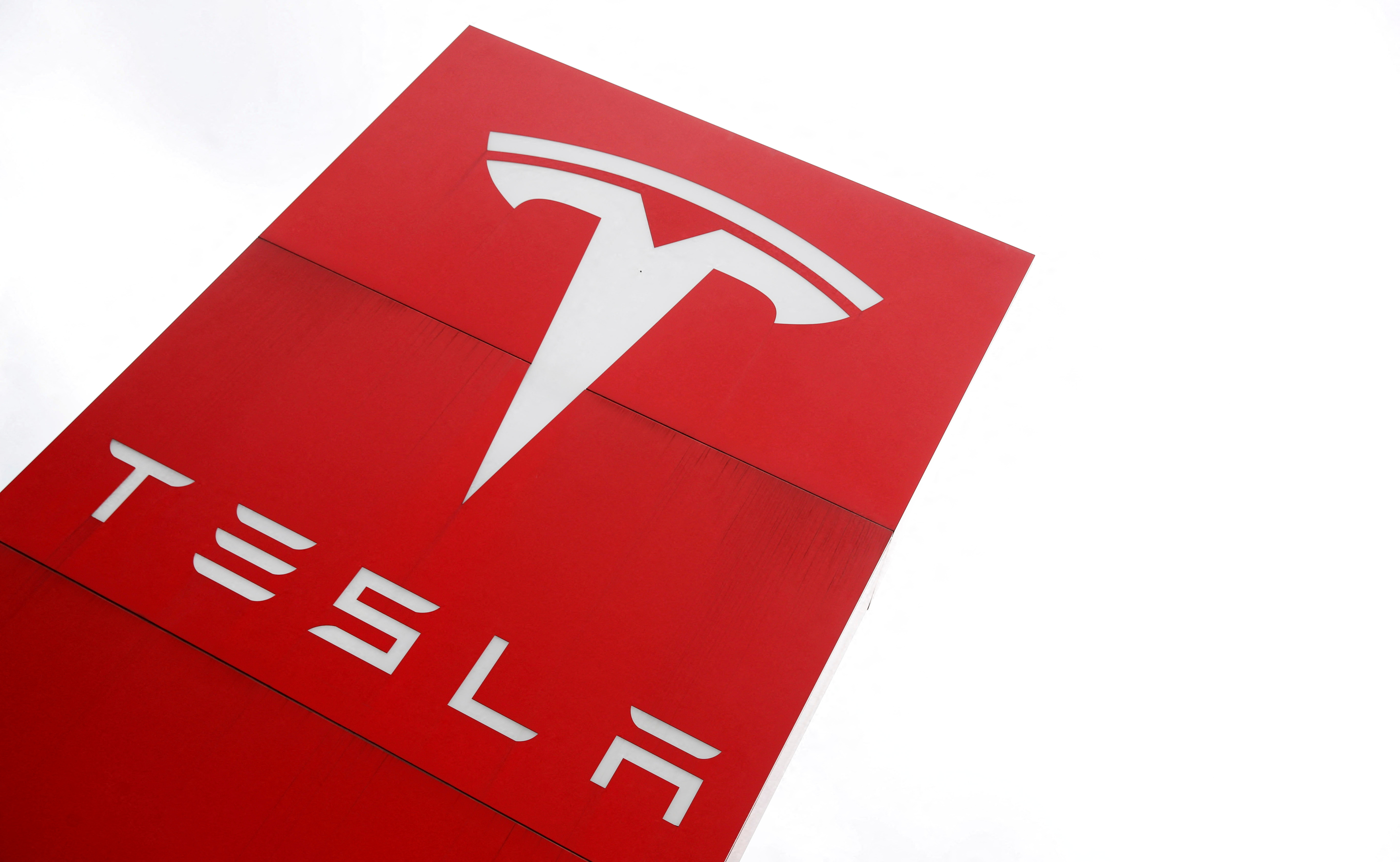 tesla logo vector