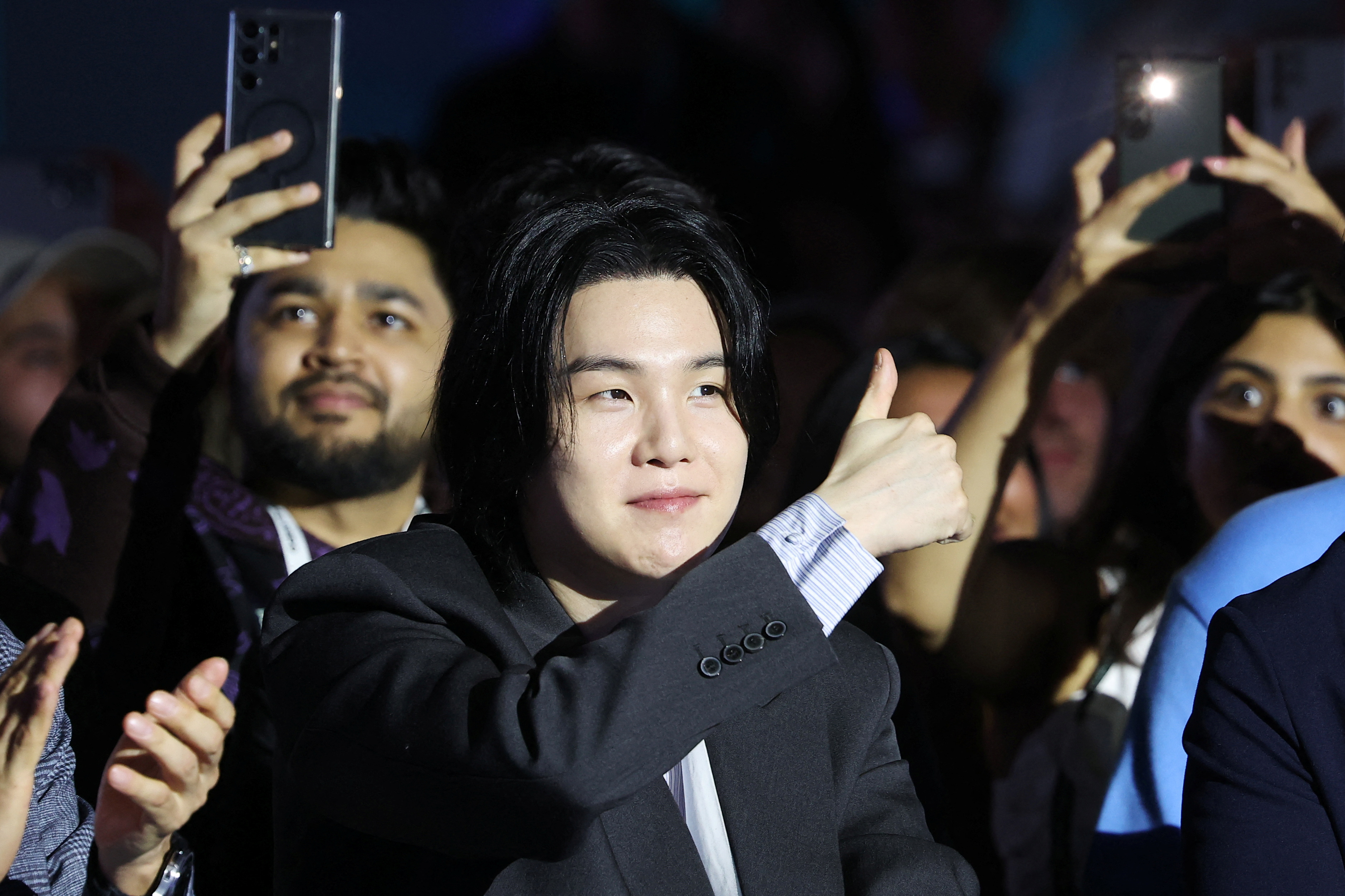 BTS Suga Spotted at Samsung Galaxy Unpacked Event in Seoul! - IMDb