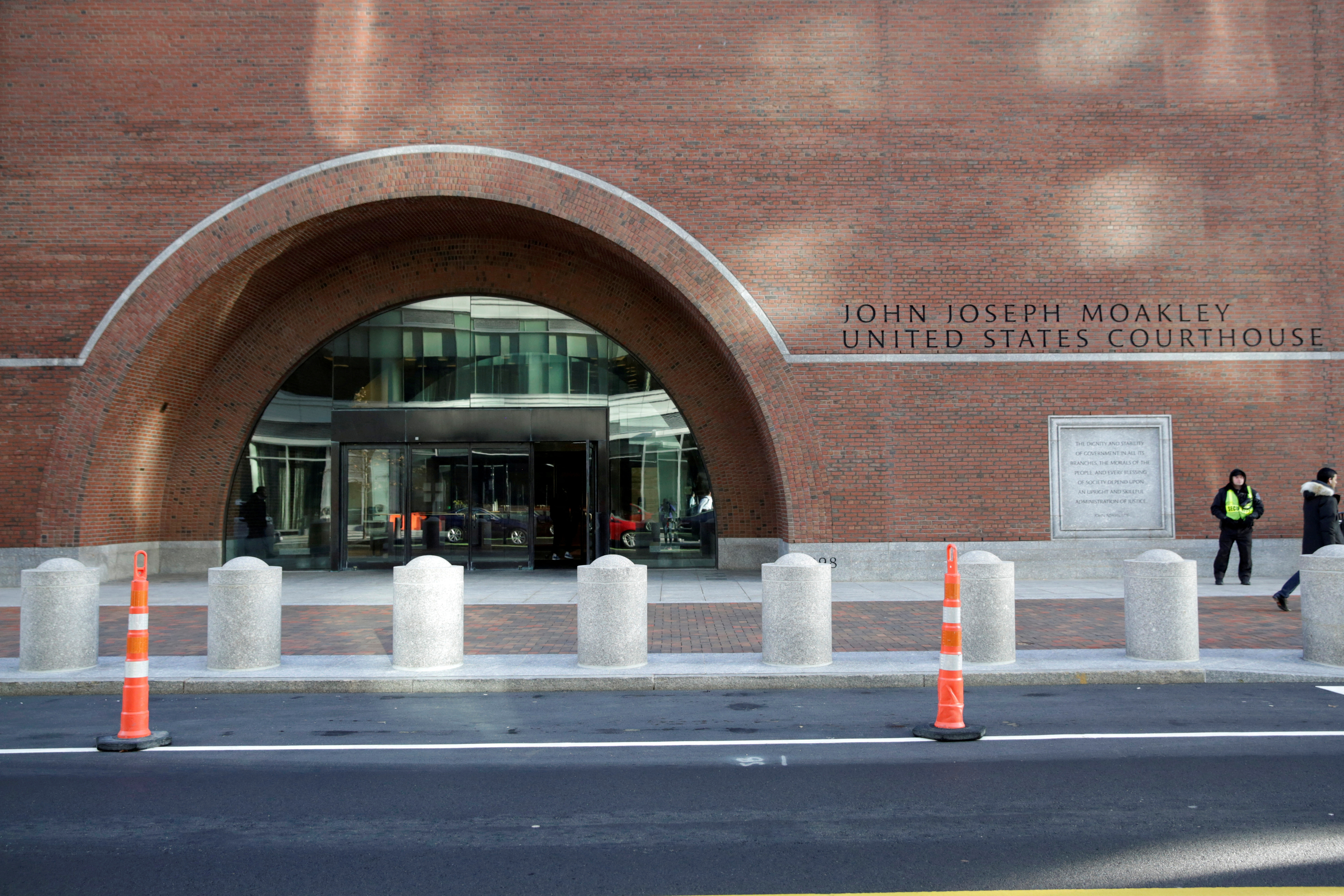 Exterior of the John Joseph Moakley United States Courthouse in Boston