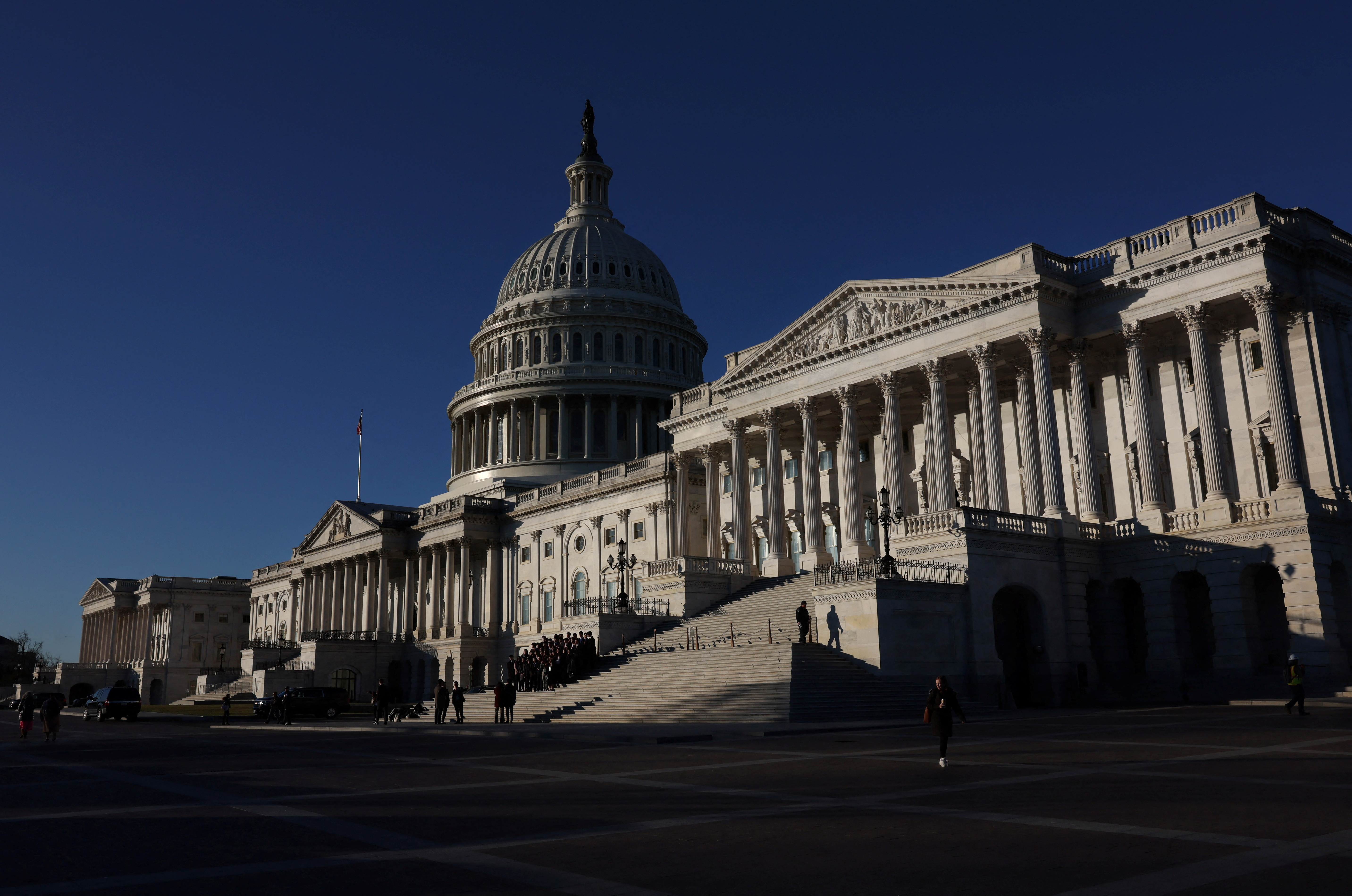 Scenes on the hill as U.S. Congress runs low on time to avert a partial government shutdown