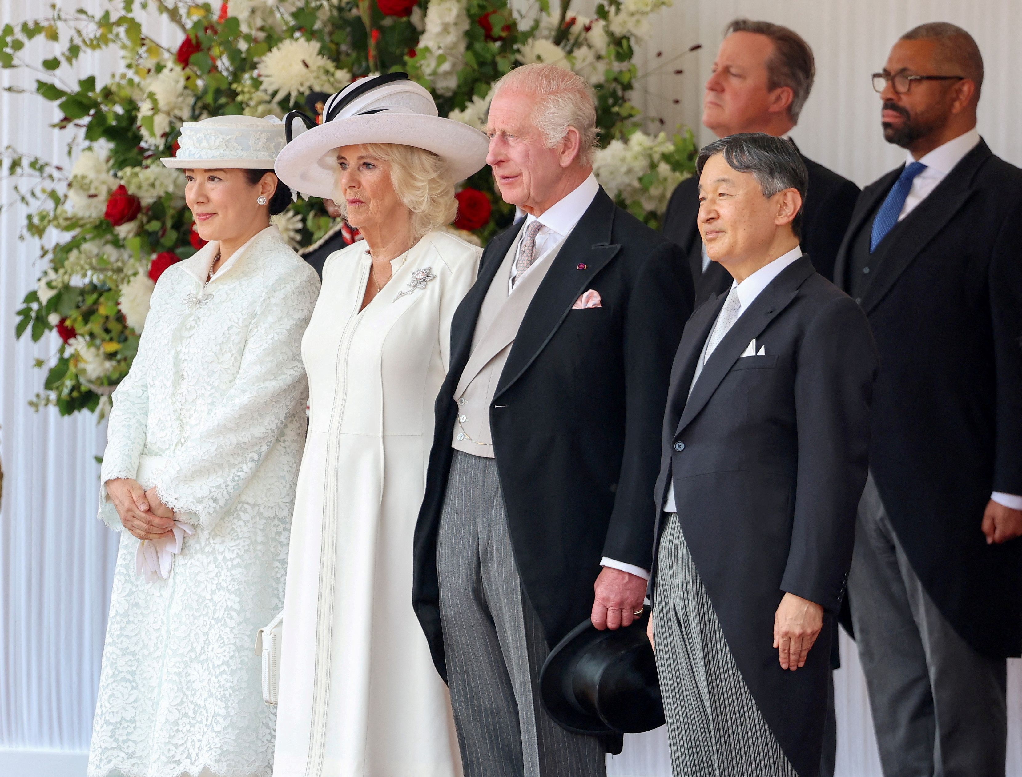 Japanese Emperor Naruhito and Empress Masako visit Britain