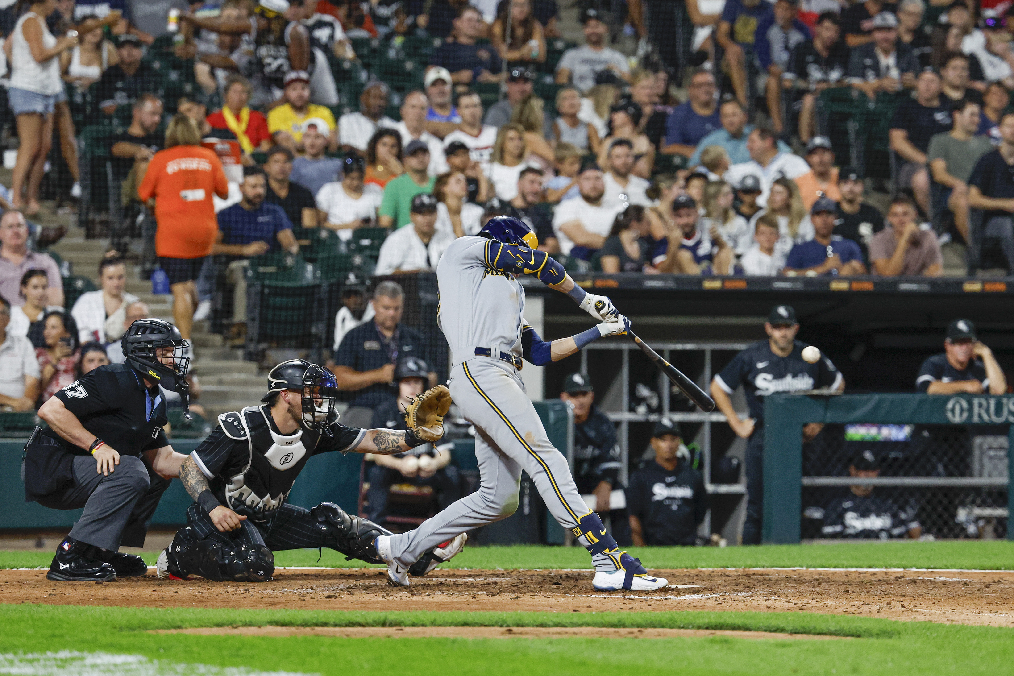 Canha double in 10th lifts Brewers over White Sox 7-6 as Milwaukee  overcomes 3-run deficit National News - Bally Sports