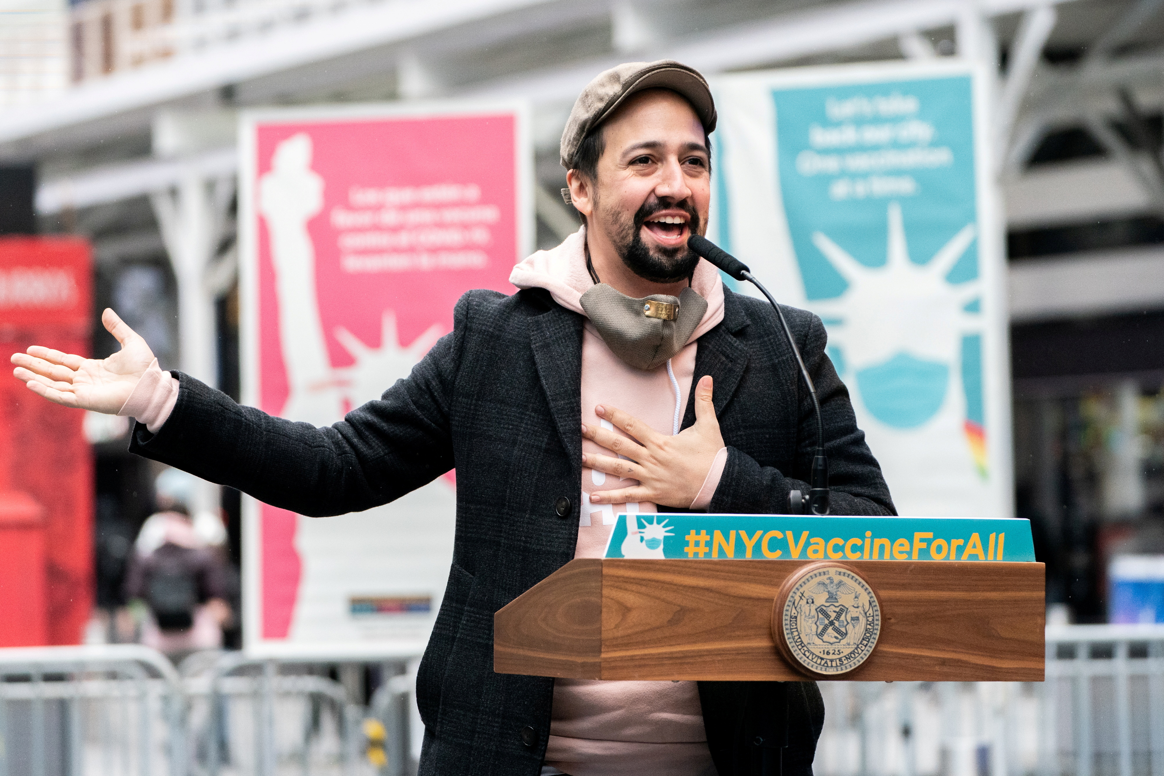 U.S. Latinos finally get their turn with Lin Manuel Miranda movie