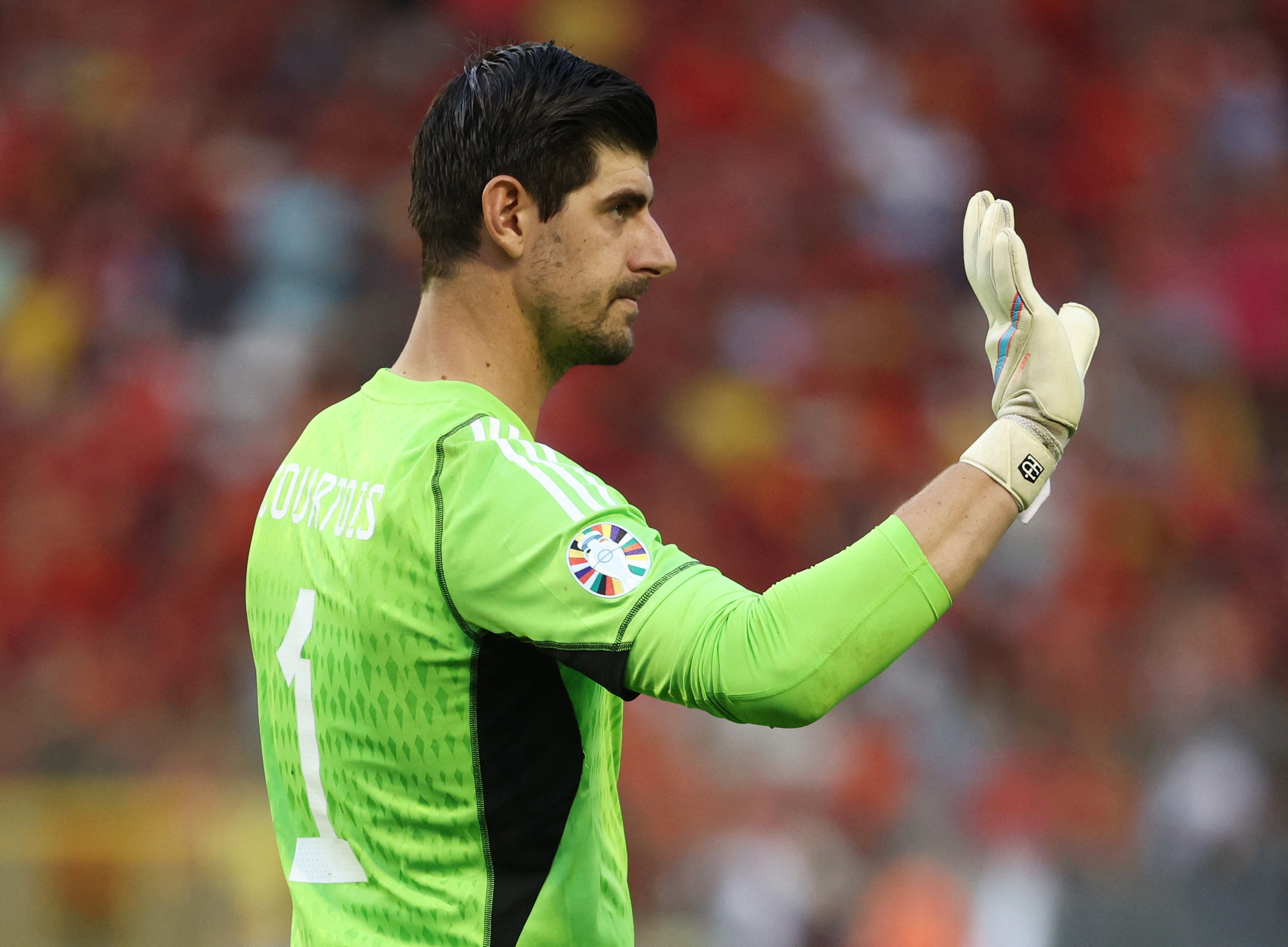 Belgium's Courtois 'deeply disappointed' by Tedesco's remarks Reuters