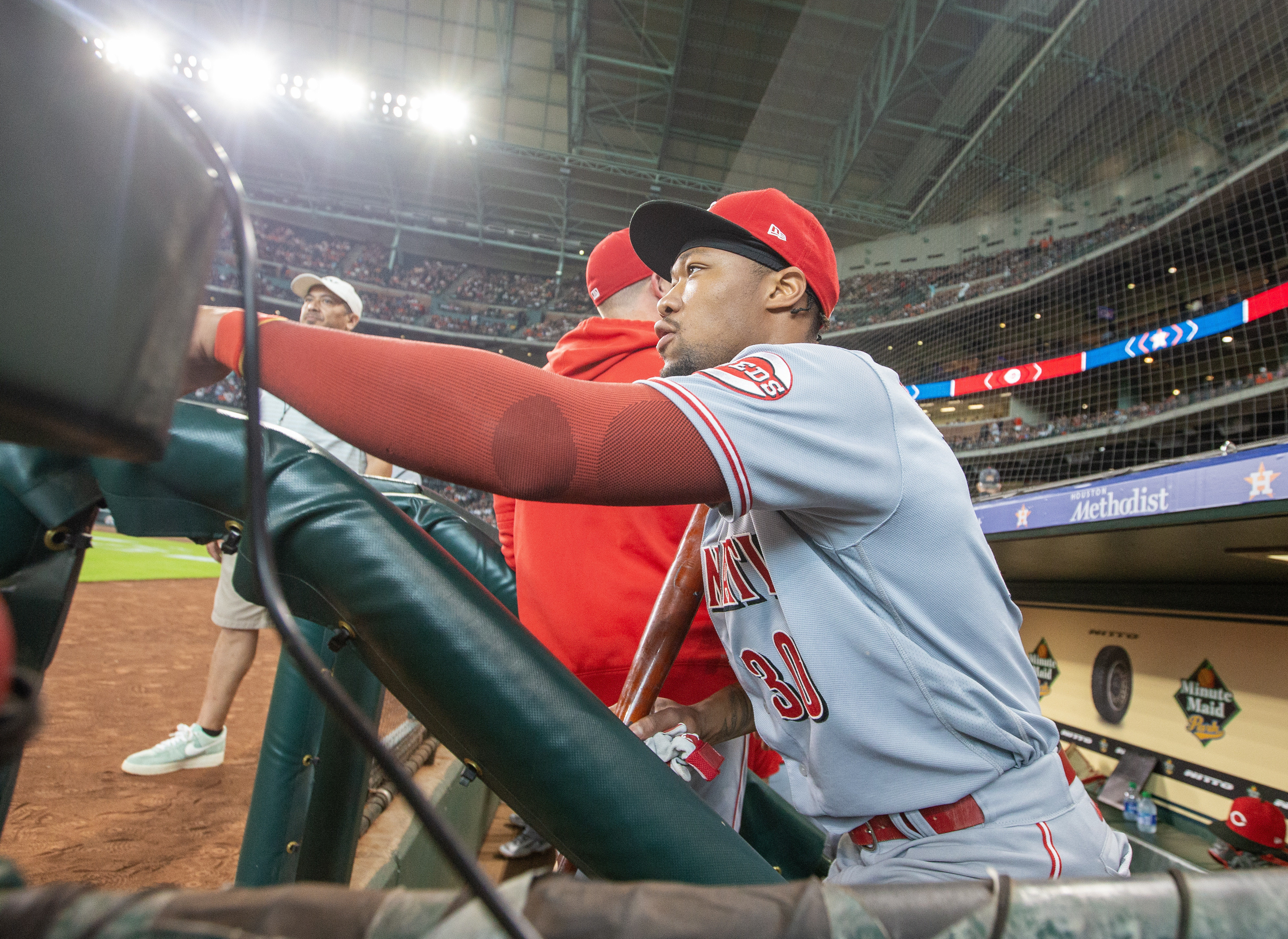 Will Benson leads Reds to seventh straight win, 10-3 over Houston