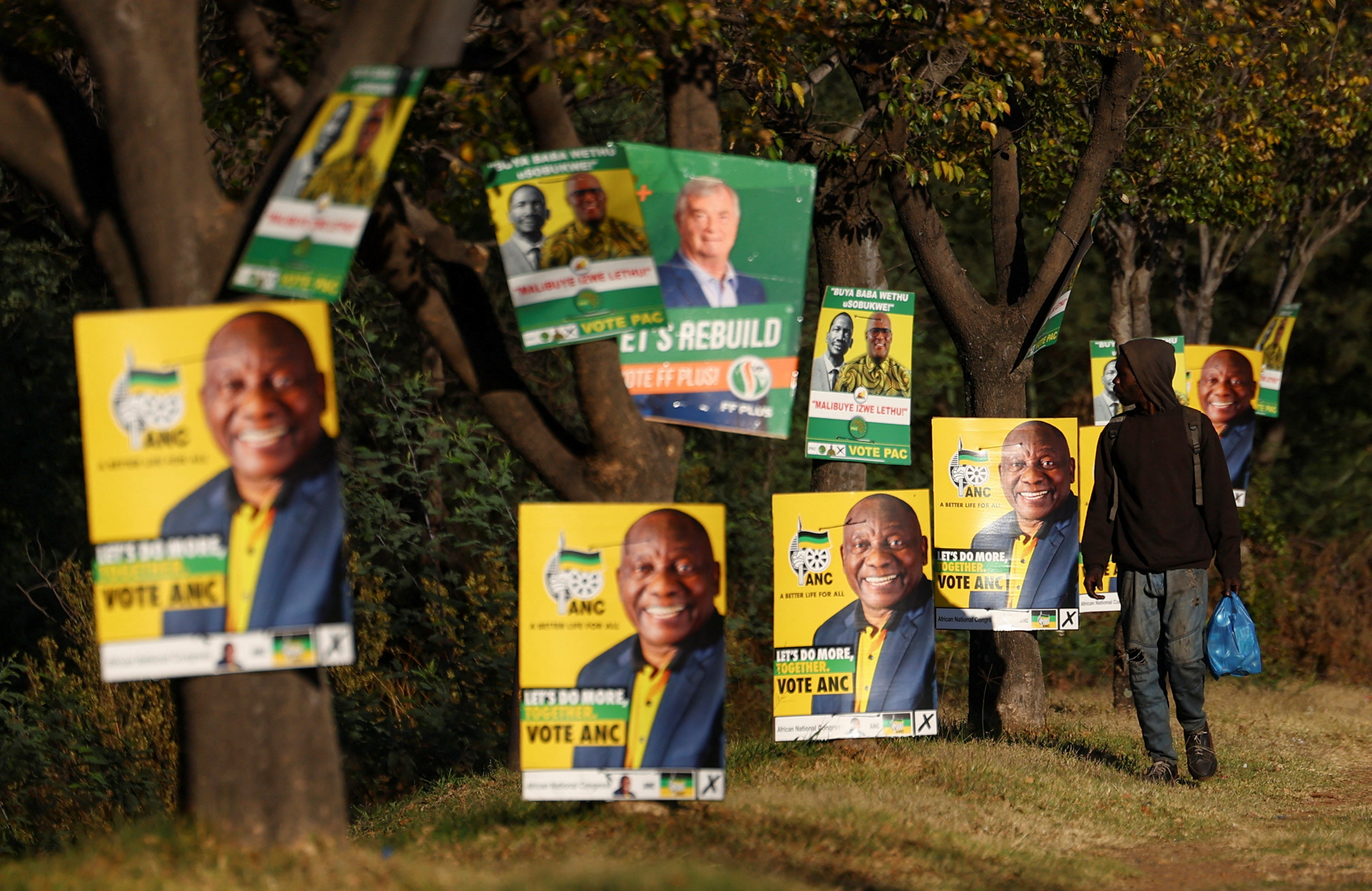 South Africa prepares for the May 29 general elections, in Soweto