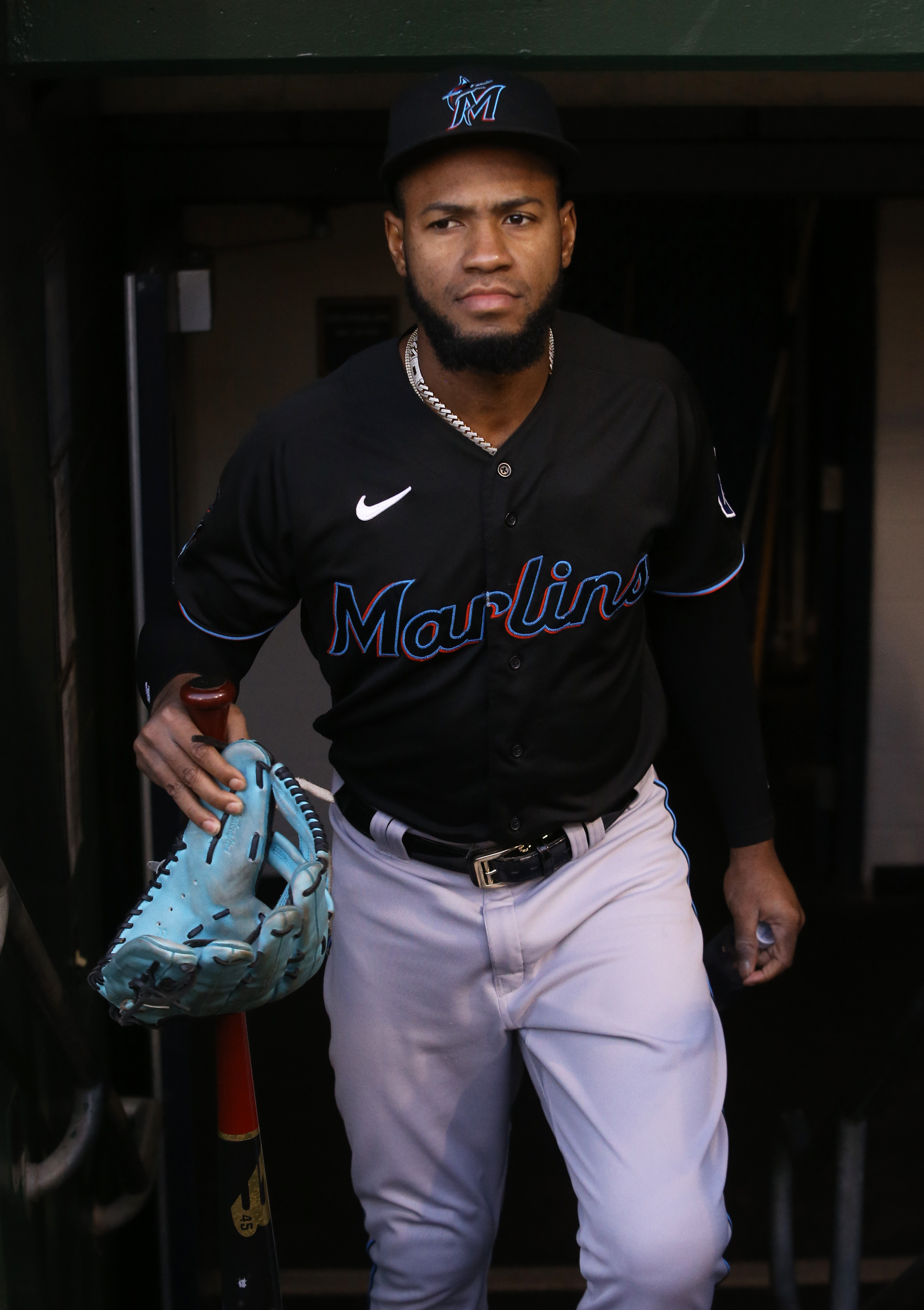 Team displays Triple A Miami Marlins batboy jersey in museum