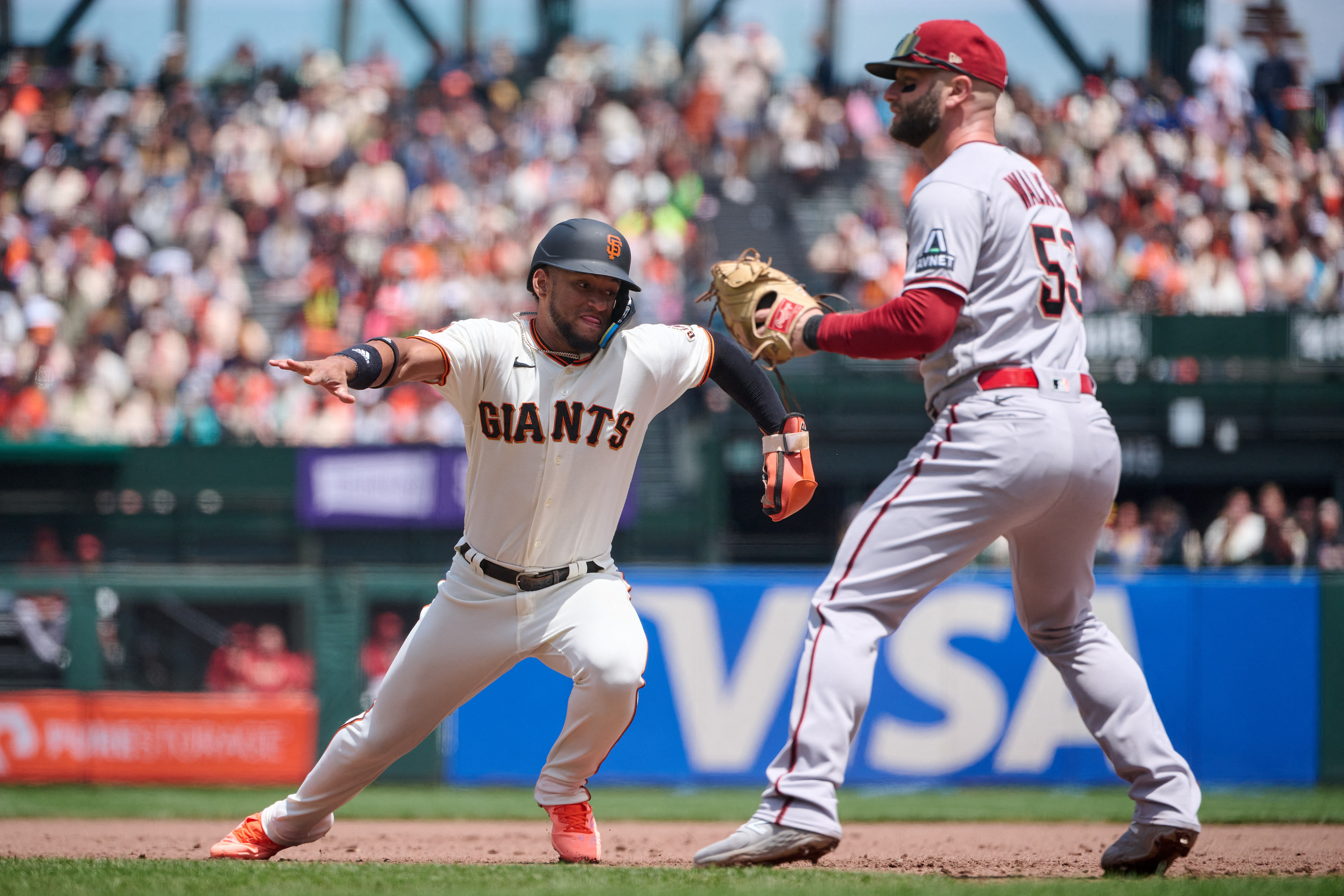 Luis Matos' first MLB homer lifts SF Giants to 7-6 win over Dbacks - Sports  Illustrated San Francisco Giants News, Analysis and More