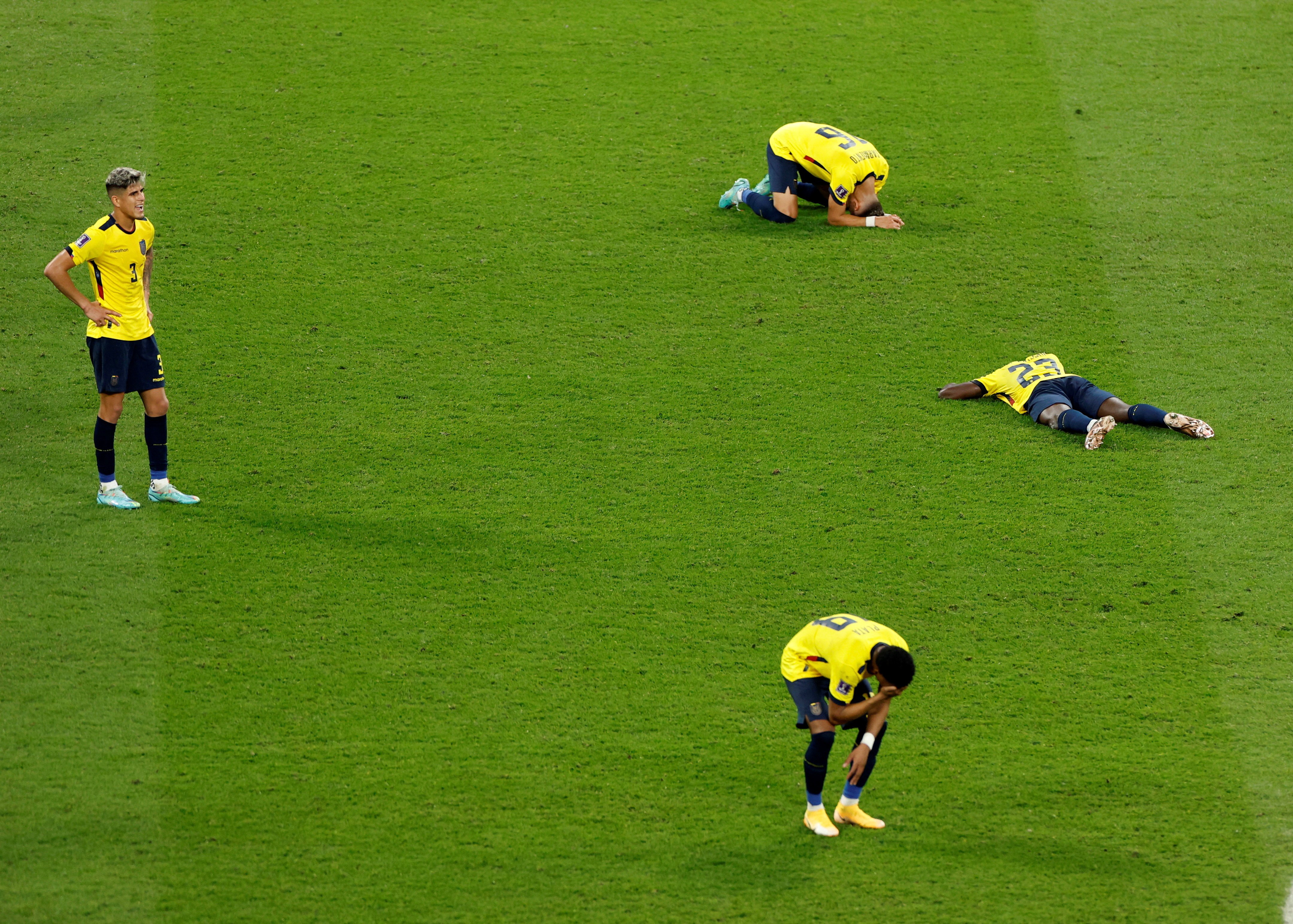despite agonising exit, ecuador's 'kids' came of age at world cup | reuters