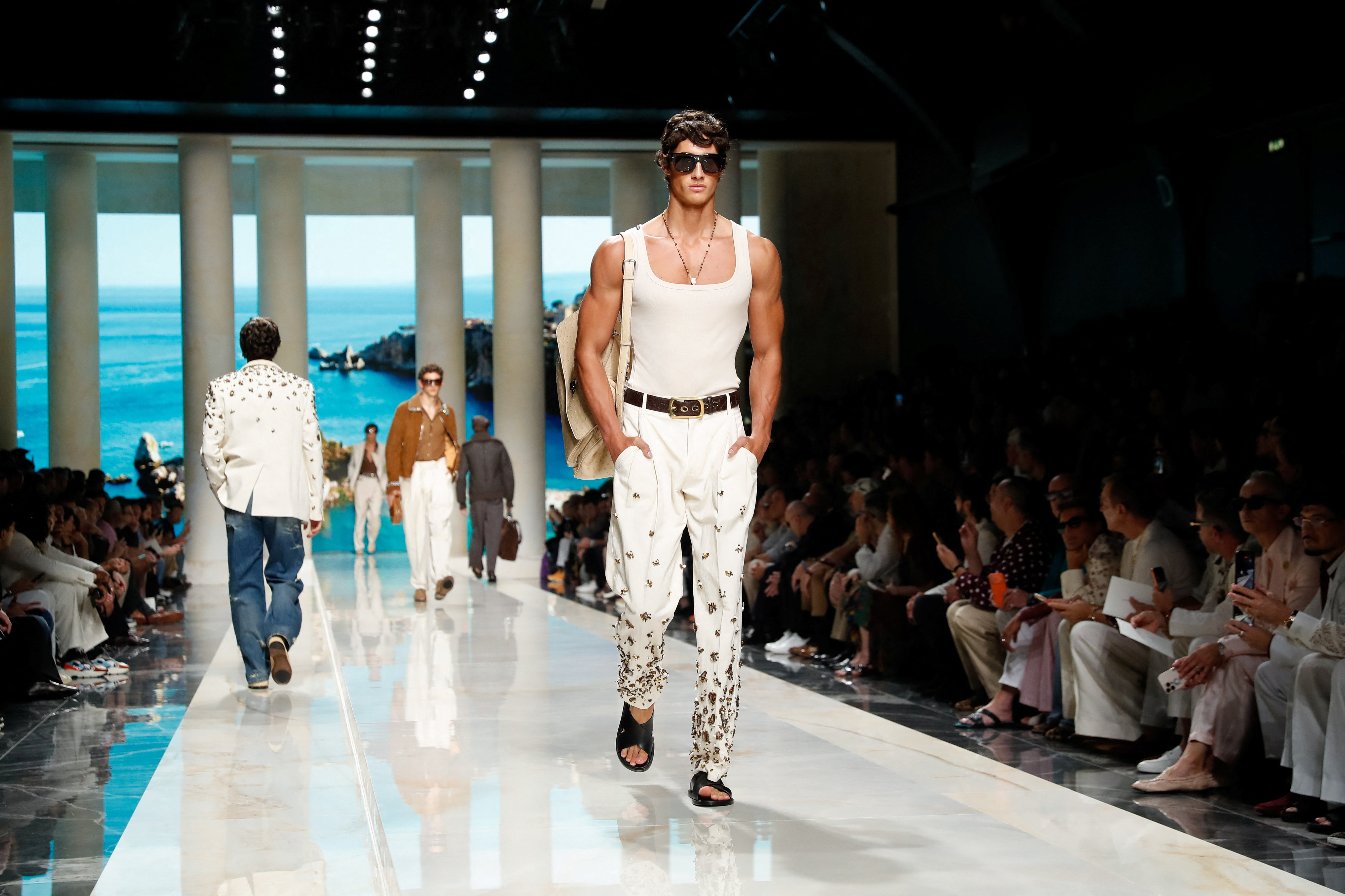 Dolce & Gabbana draws on Sicilian holidays for summer 2027 men's