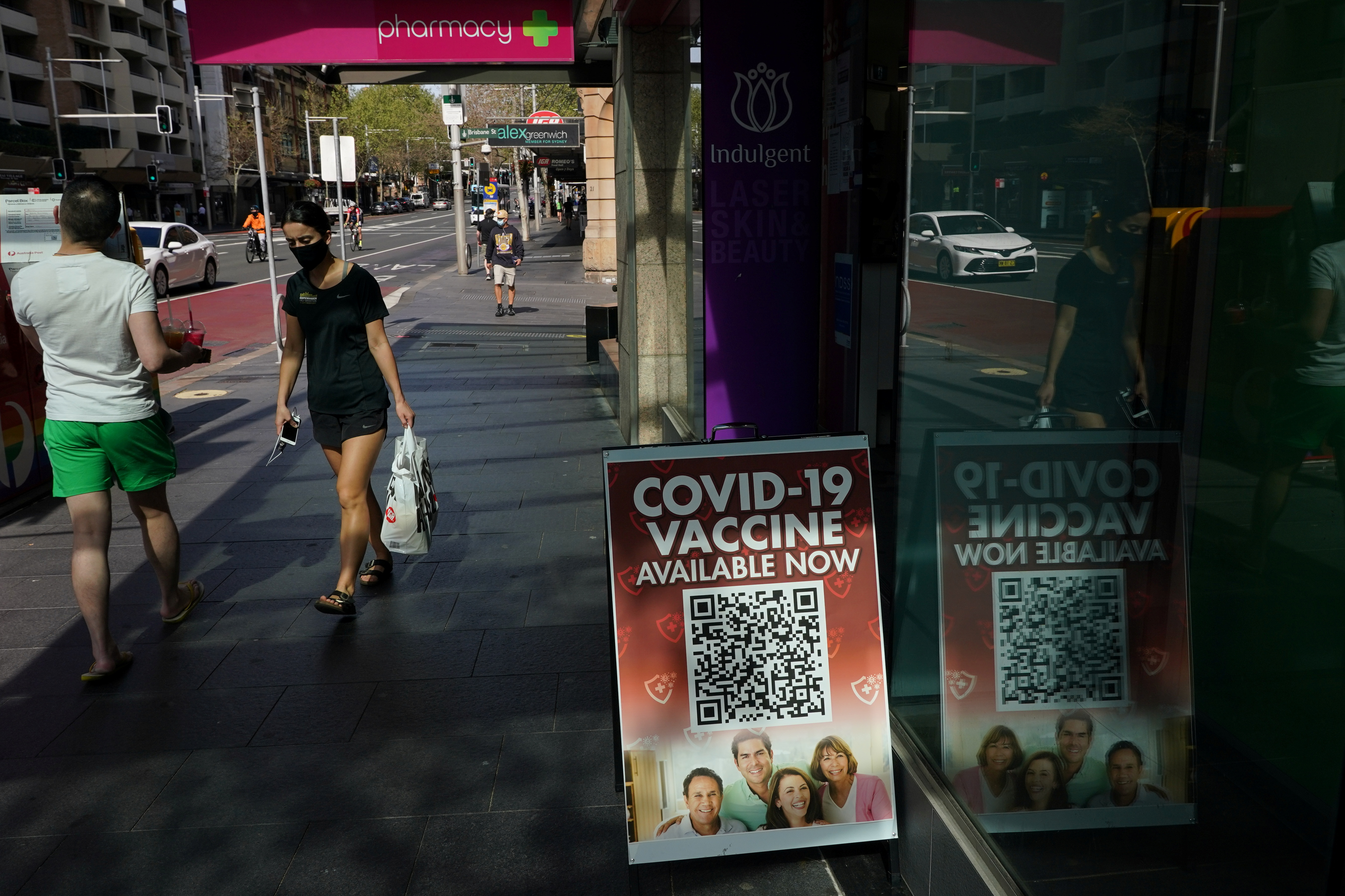 A COVID-19 lockdown remains in place as an outbreak of cases affects Sydney