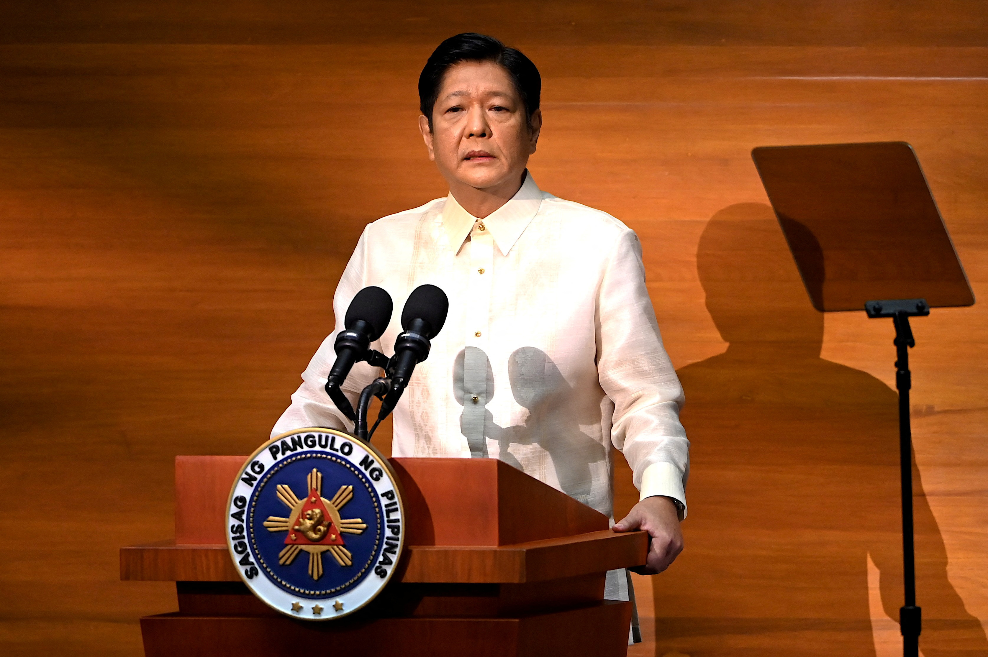 Philippine President Ferdinand Marcos Jr. delivers first State of the Nation Address